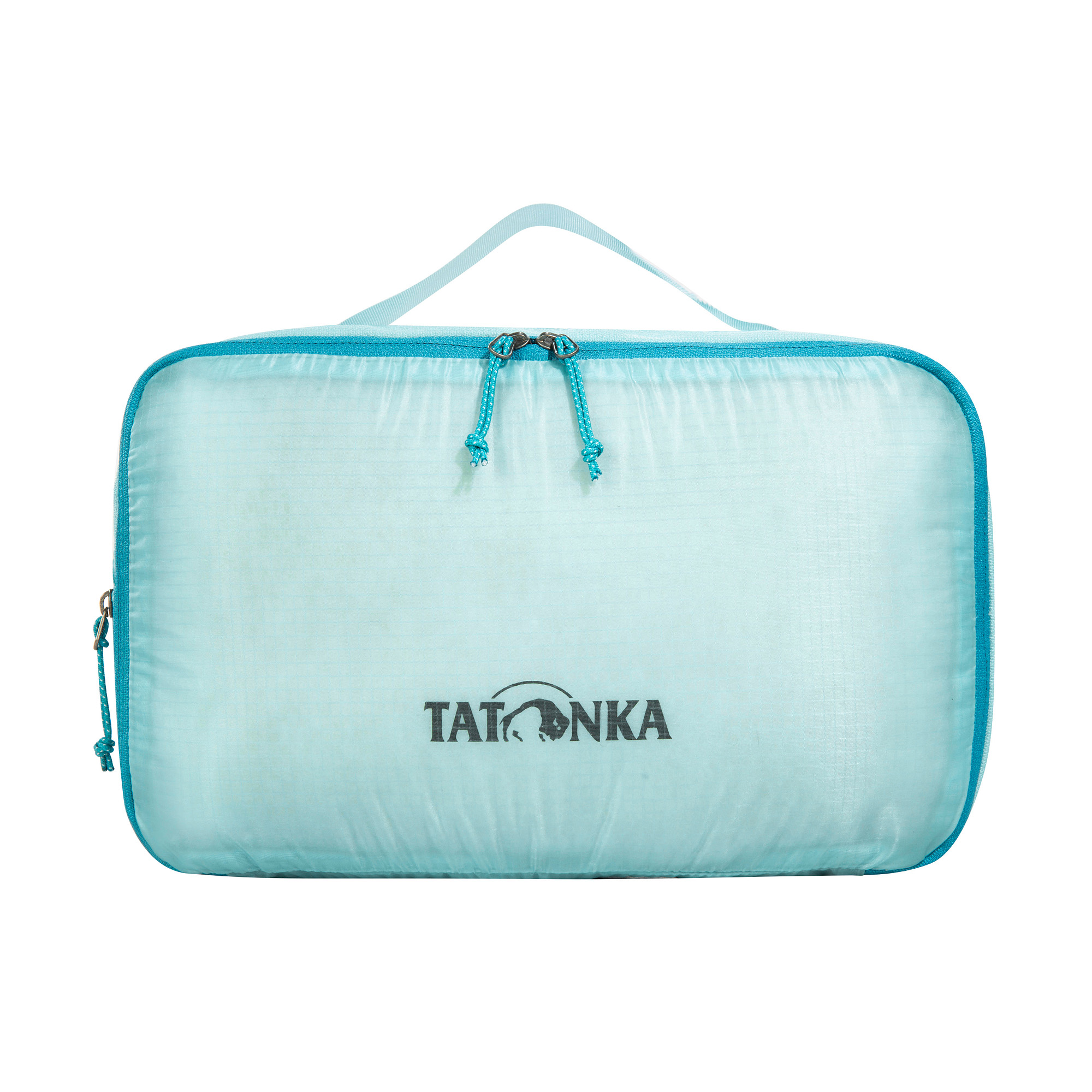 Kissen, Dekoration für Zuhause, Zubehör, Tasche, Handtasche, Tatonka SQZY Compression Pouch M light blue blau Reisezubehör - Ansicht frontal-vorne
