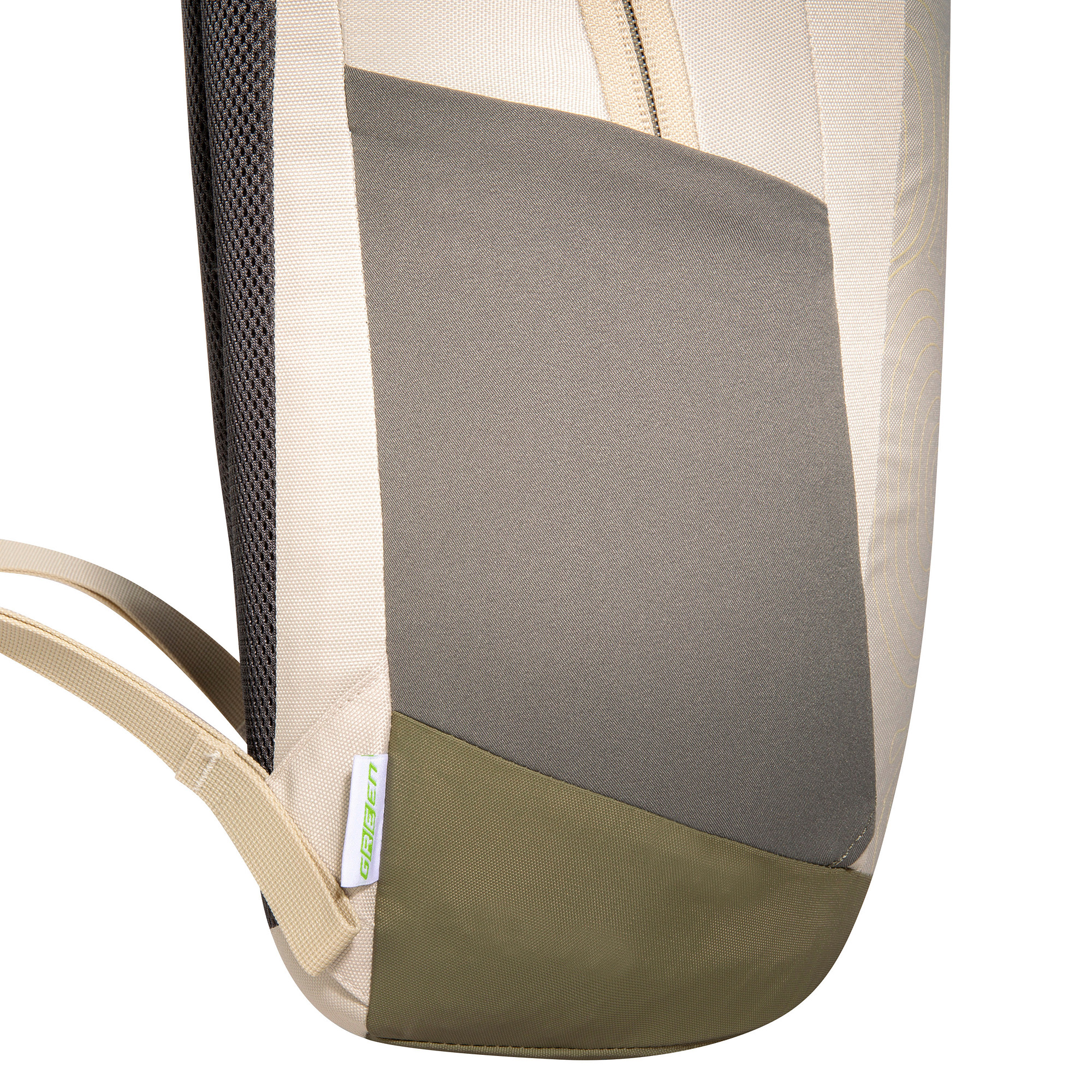 Tasche, Rucksack, Zubehör, Handtasche, Tatonka City Pack 20 brown rice curve braun Tagesrucksäcke - Detailansicht