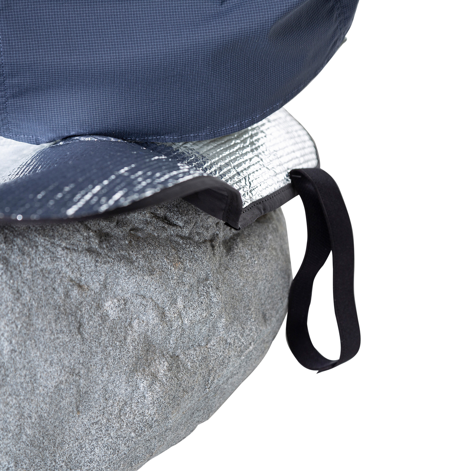 Hut, Baseball-Kappe, Zubehör, Krawatte, Sonnenhut, Tatonka Alu-Seat Mat 45 x 90cm silver grau Reisezubehör - Detailansicht