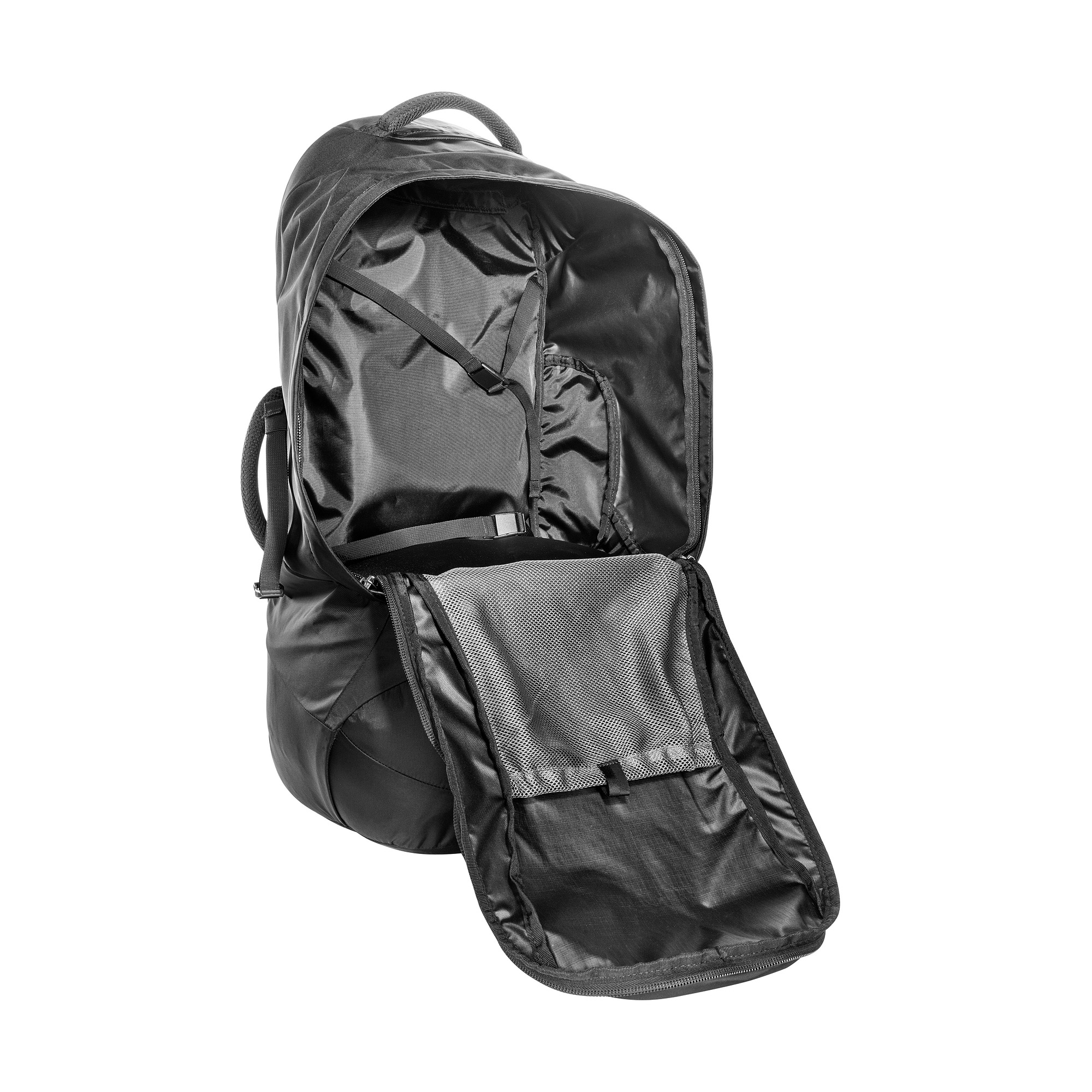 Tasche, Rucksack, Tatonka Great Escape 75+10 black schwarz Reiserucksäcke - Detailansicht