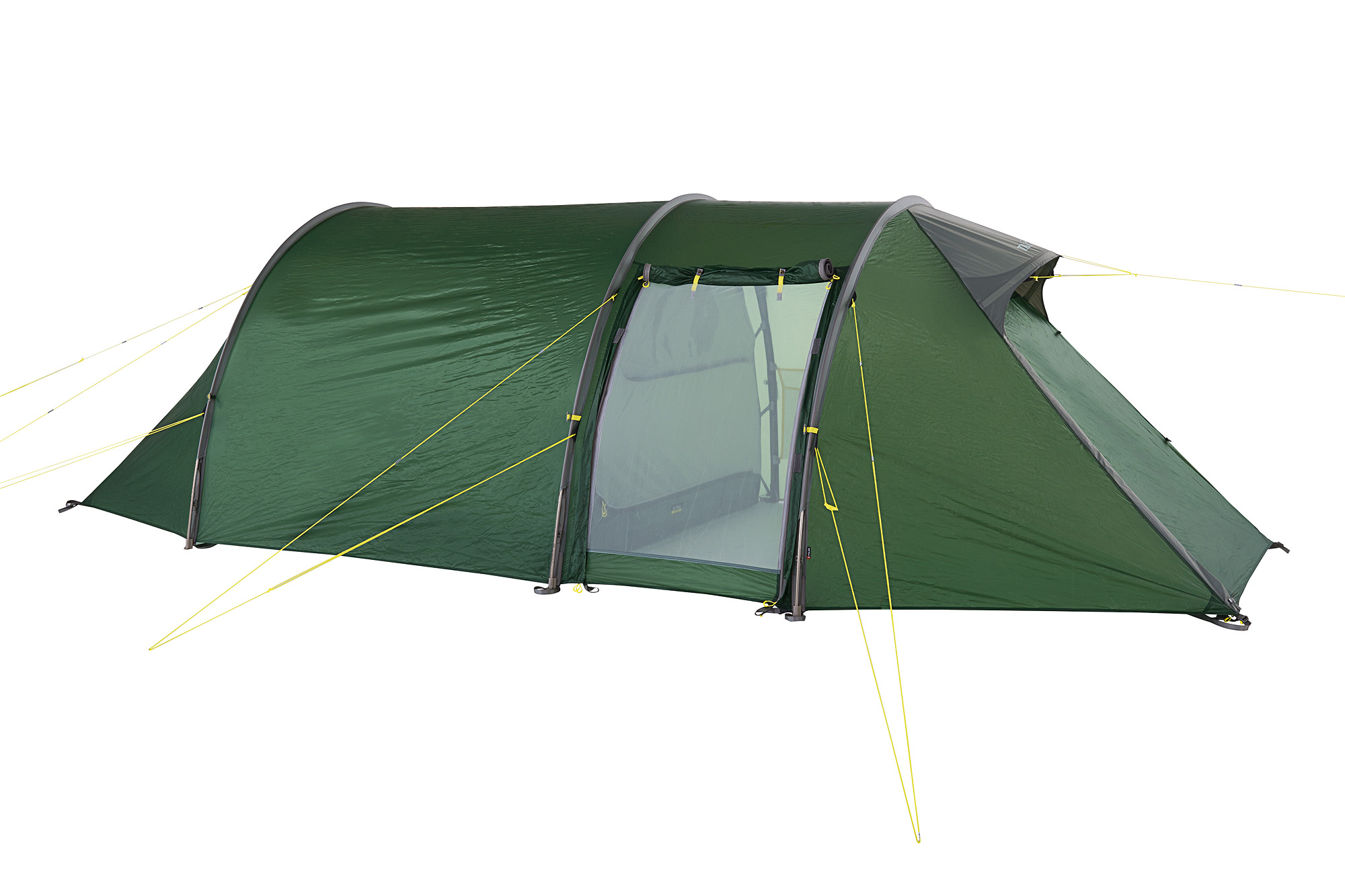 Zelt, Campen, Zelt in den Bergen, Natur, Draußen, Tatonka Polar 3 green grün 3-Personen-Zelte - Detailansicht