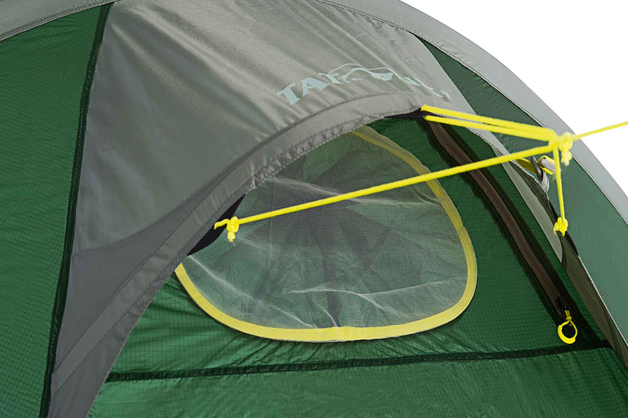 Zelt, Im Freien, Campen, Zelt in den Bergen, Natur, Tatonka Polar 3 green grün 3-Personen-Zelte - Detailansicht