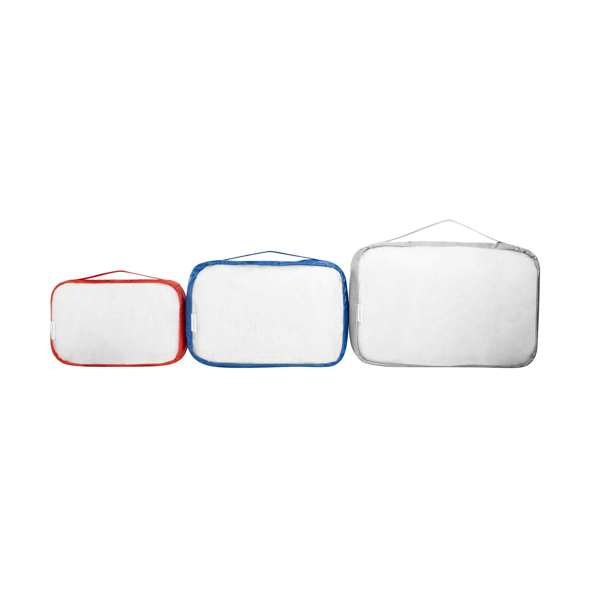 Kissen, Dekoration für Zuhause, Tatonka Mesh Bag Set III assorted silber Reisezubehör - Ansicht seitlich-hinten