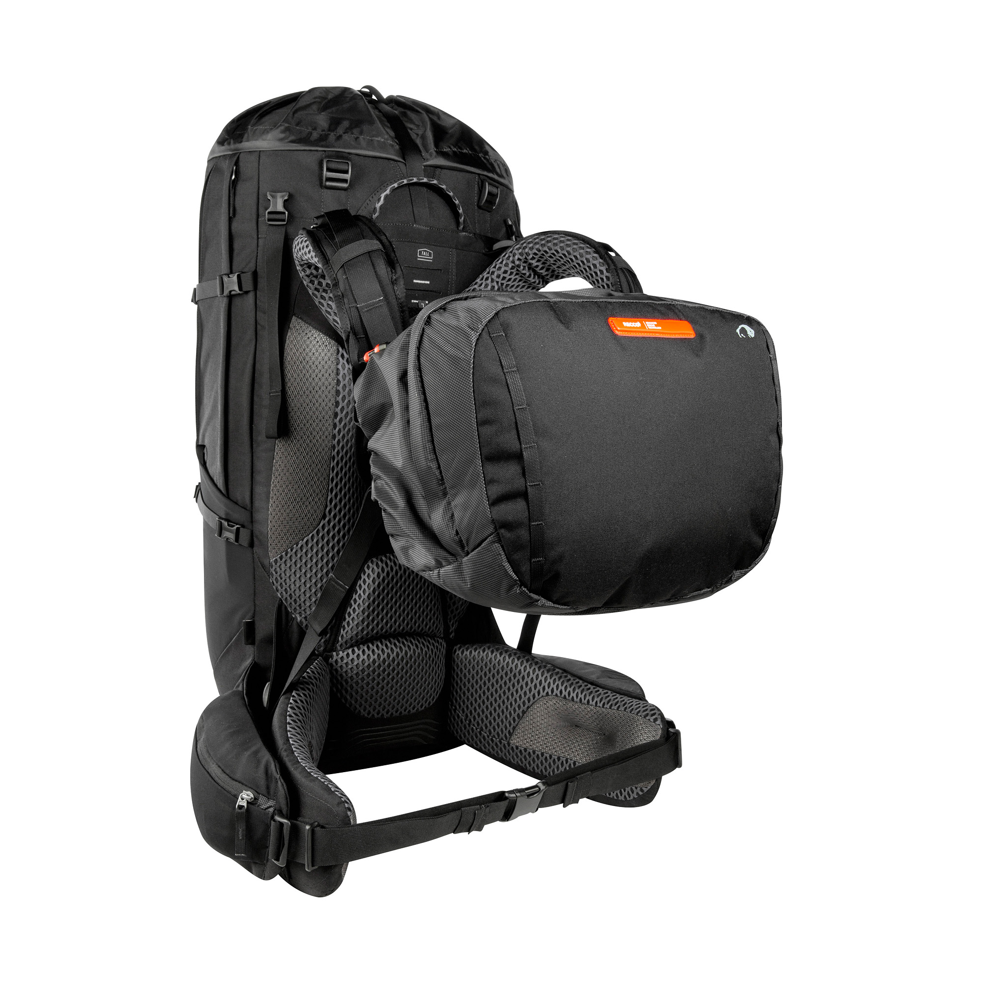 Tasche, Rucksack, Tatonka Yukon X1 85+10 black schwarz Trekkingrucksäcke - Detailansicht