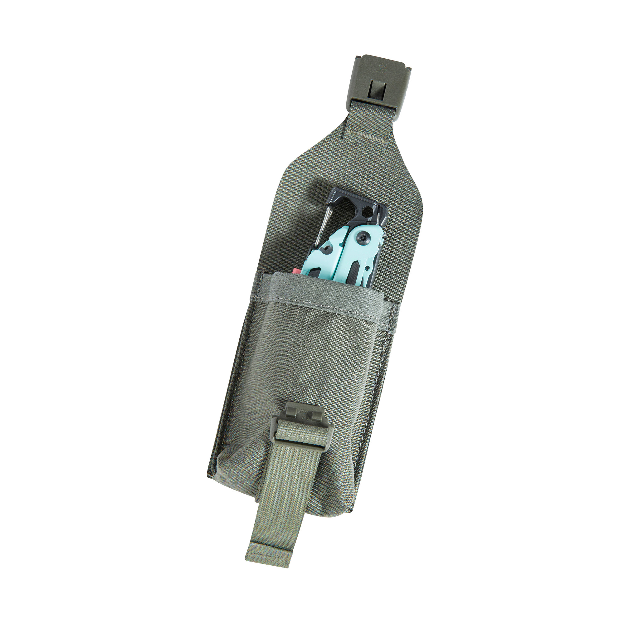 Zubehor, Flasche, Tatonka Tool Pouch L BC stone grey olive grau Sonstige Taschen - Detailansicht