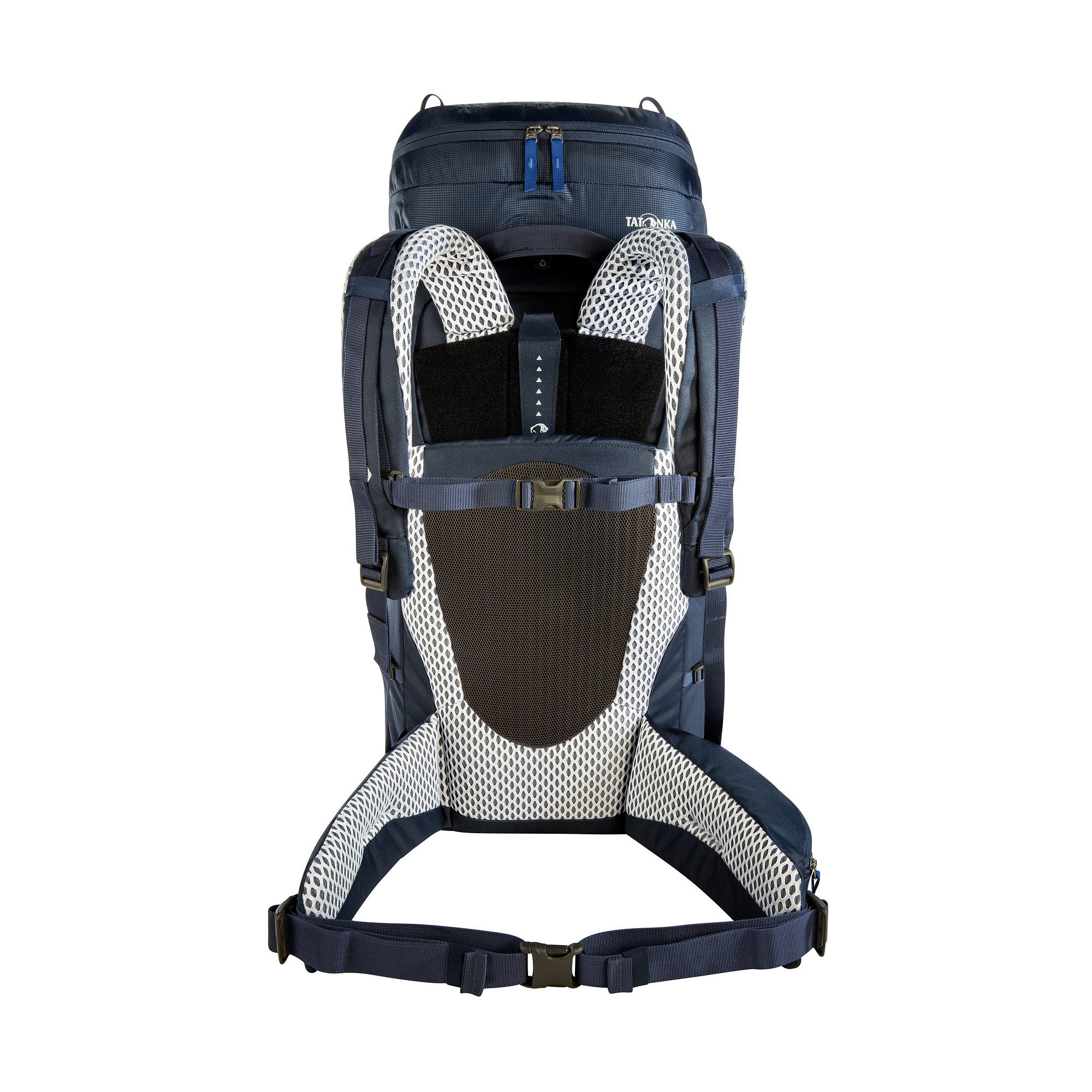 Tasche, Rucksack, Tatonka Norix 48 navy blau Trekkingrucksäcke - Ansicht frontal-hinten