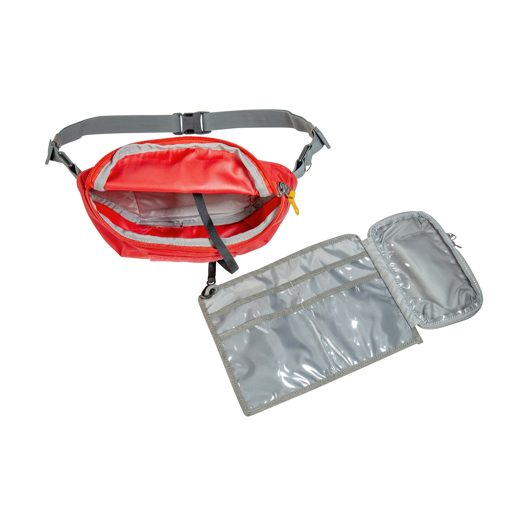 Zubehor, Tasche, Handtasche, Aluminium, Geldbörse, Tatonka First Aid Basic Hip Belt Pouch red rot Bauchtaschen - Detailansicht