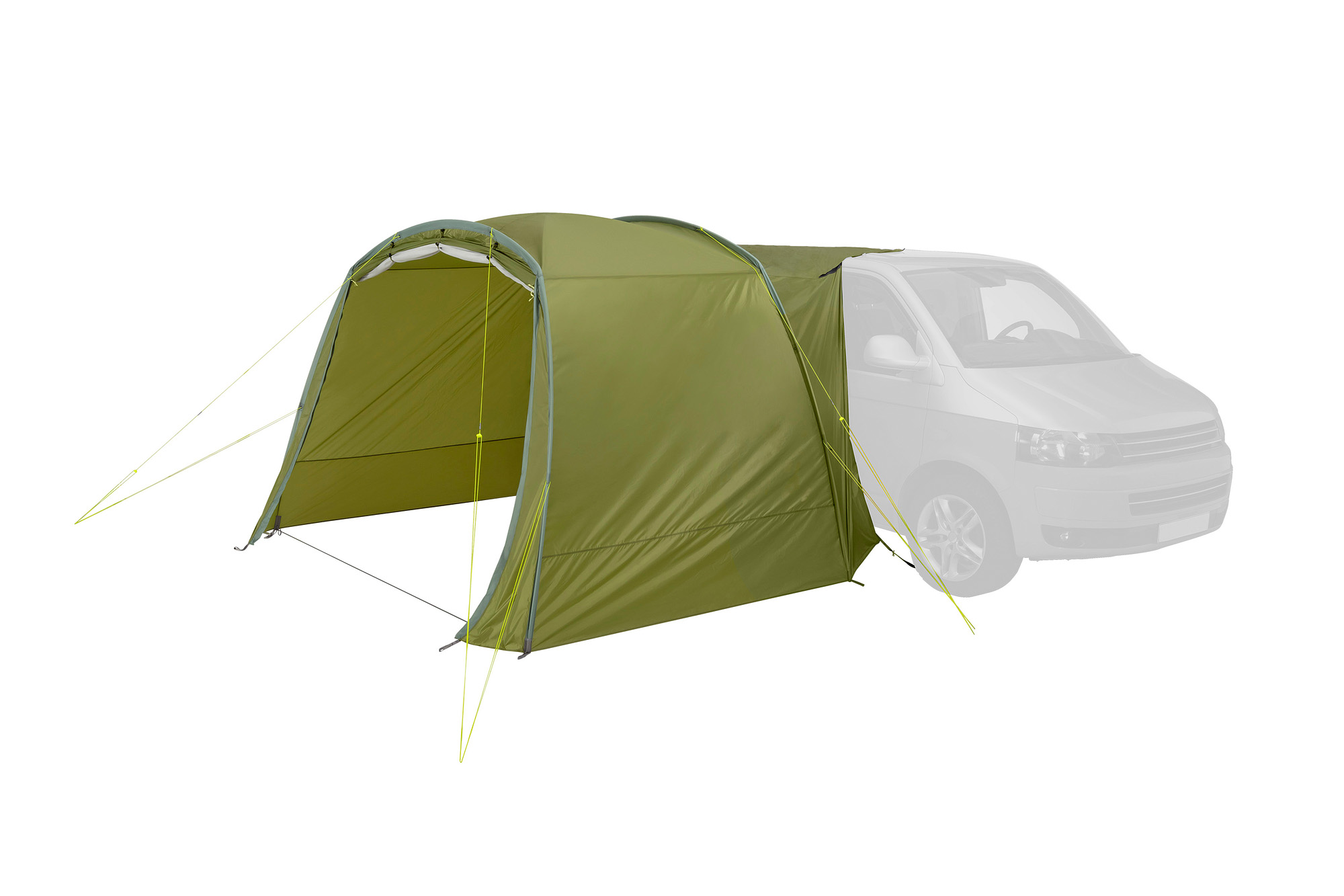 Zelt, Campen, Zelt in den Bergen, Im Freien, Rad, Tatonka Van Camp Basic light olive grün Zelt- & Tarpzubehör - Ansicht frontal-vorne