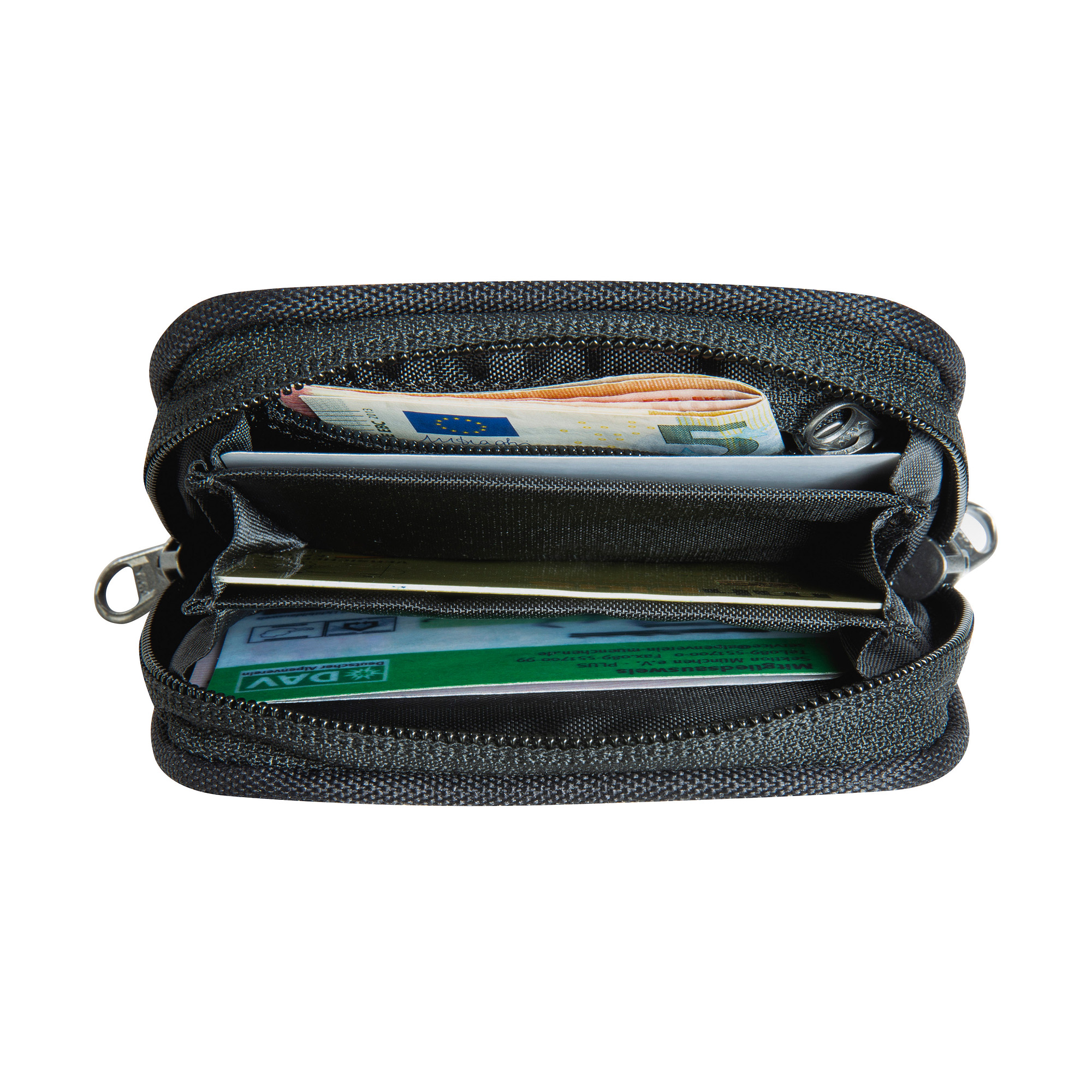 Zubehor, Geldbörse, Tatonka Plain Wallet RFID Block black schwarz Geldbeutel - Detailansicht