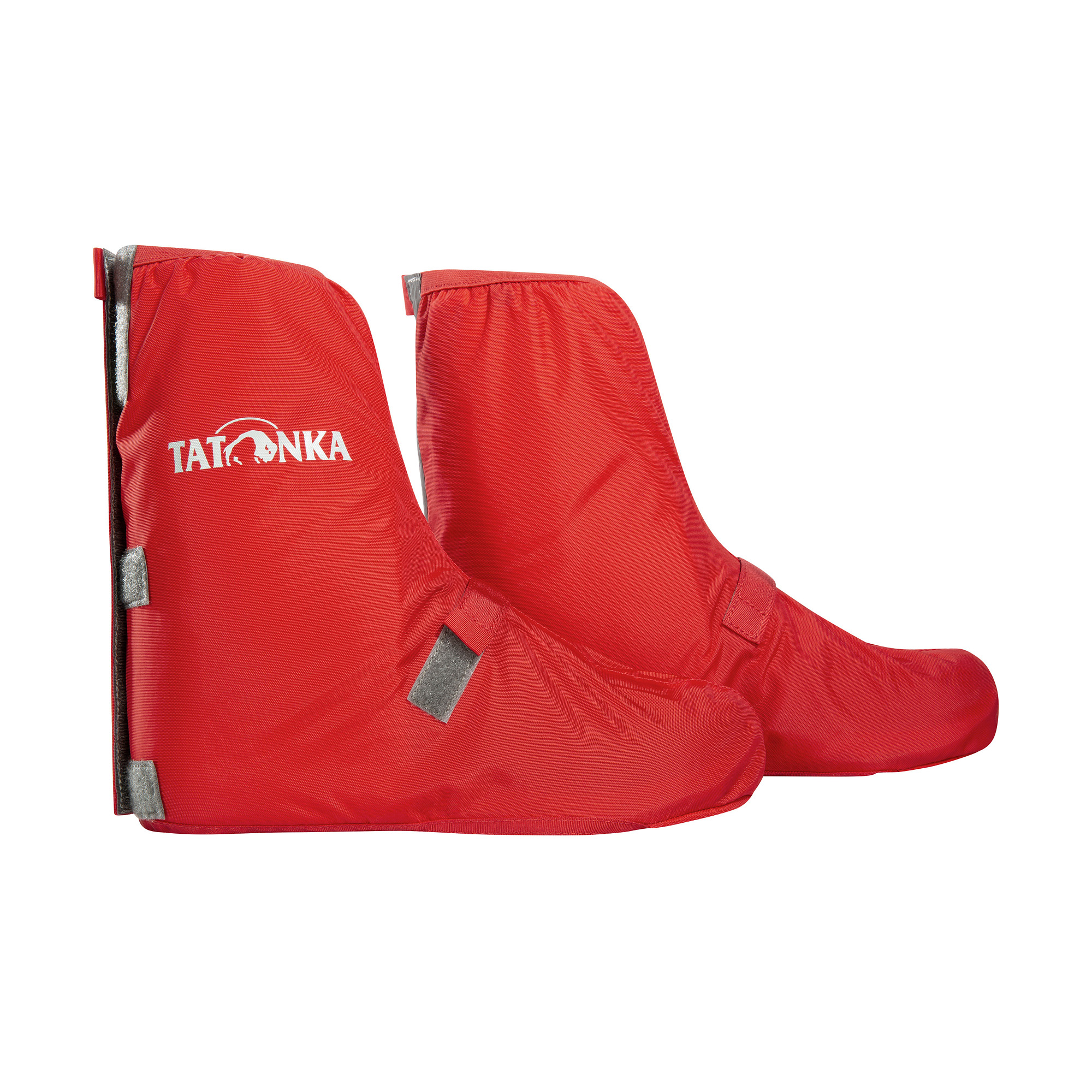 Bekleidung, Rettungsweste, Weste, Tatonka Velo Gaiter red rot Gamaschen - Ansicht frontal-vorne