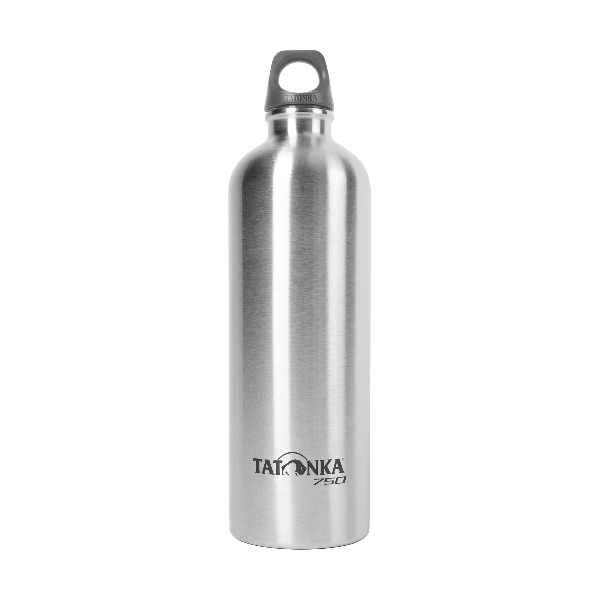 Flasche, Wasserflasche, Shaker, Tatonka Stainless Steel Bottle 0,75l Trinkflaschen - Ansicht seitlich-vorne