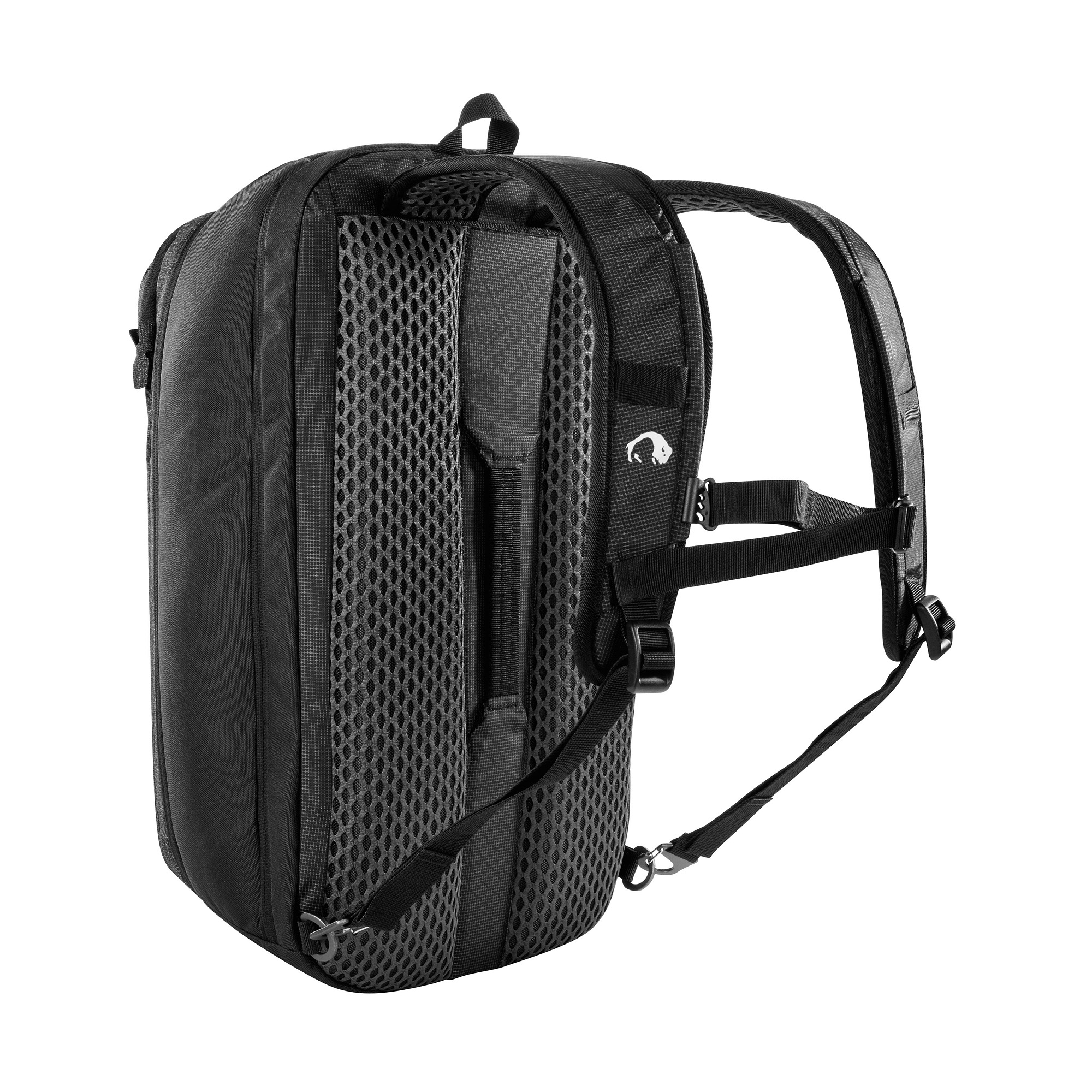 Tasche, Rucksack, Tatonka Flightcase 27 black schwarz Reiserucksäcke - Ansicht seitlich-hinten