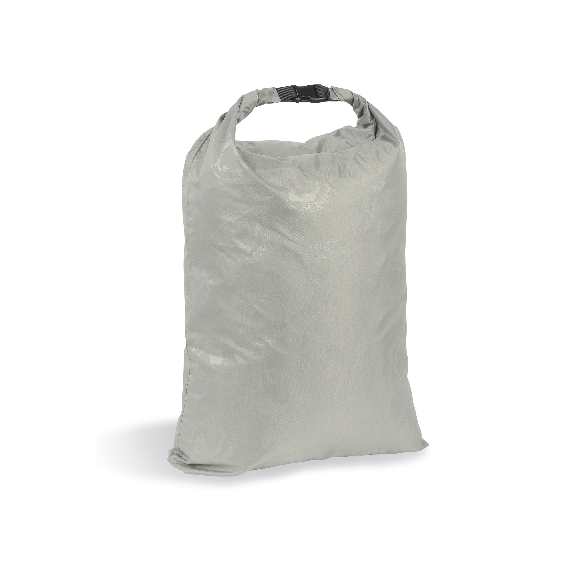 Tasche, Plastik, Zubehör, Handtasche, Tasche aus Kunststoff, Tatonka Tent Stuff Bag Relax medium grey grau Zelt- & Tarpzubehör - Ansicht seitlich-vorne