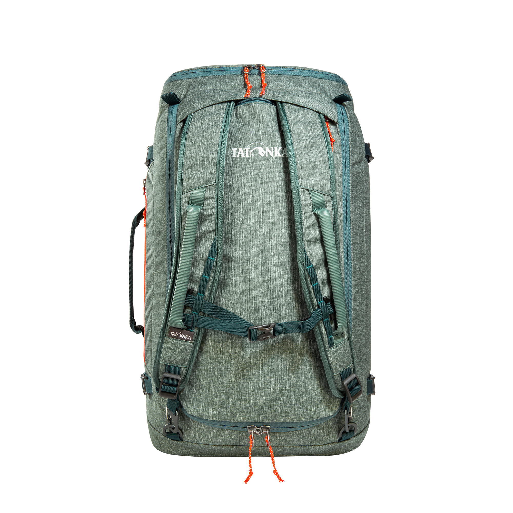Tasche, Rucksack, Tatonka Duffle Bag 45 sage green grün Reisetaschen - Ansicht frontal-vorne