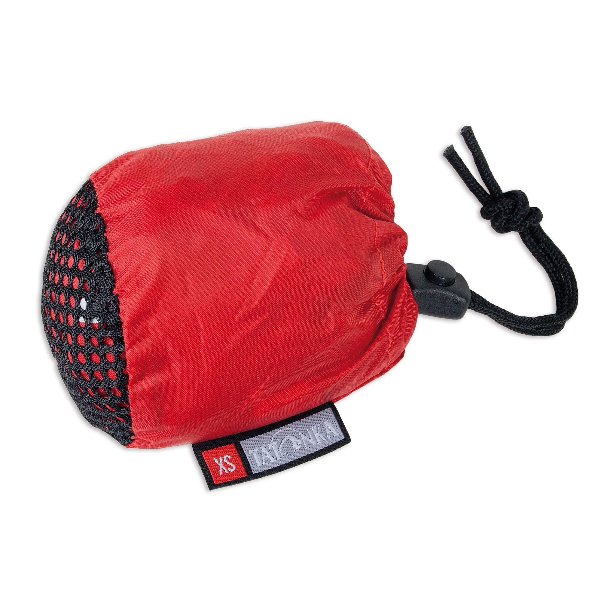 Bekleidung, Hut, Mütze, Motorhaube, Tatonka Rain Flap "XS" red rot Rucksack-Zubehör - Detailansicht