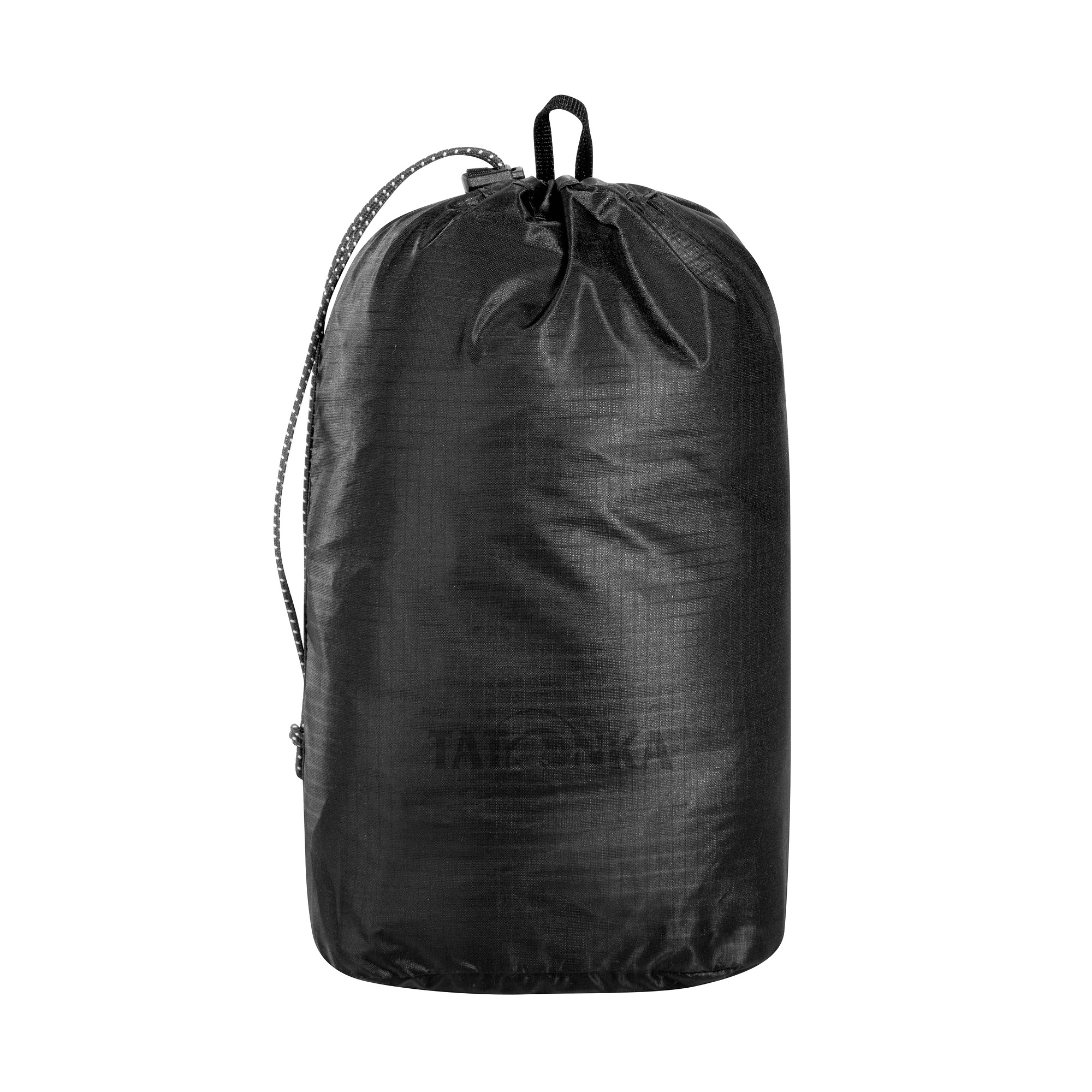 Tasche, Rucksack, Tatonka SQZY Stuff Bag 2l black schwarz Packwürfel & Staubeutel - Ansicht seitlich-vorne