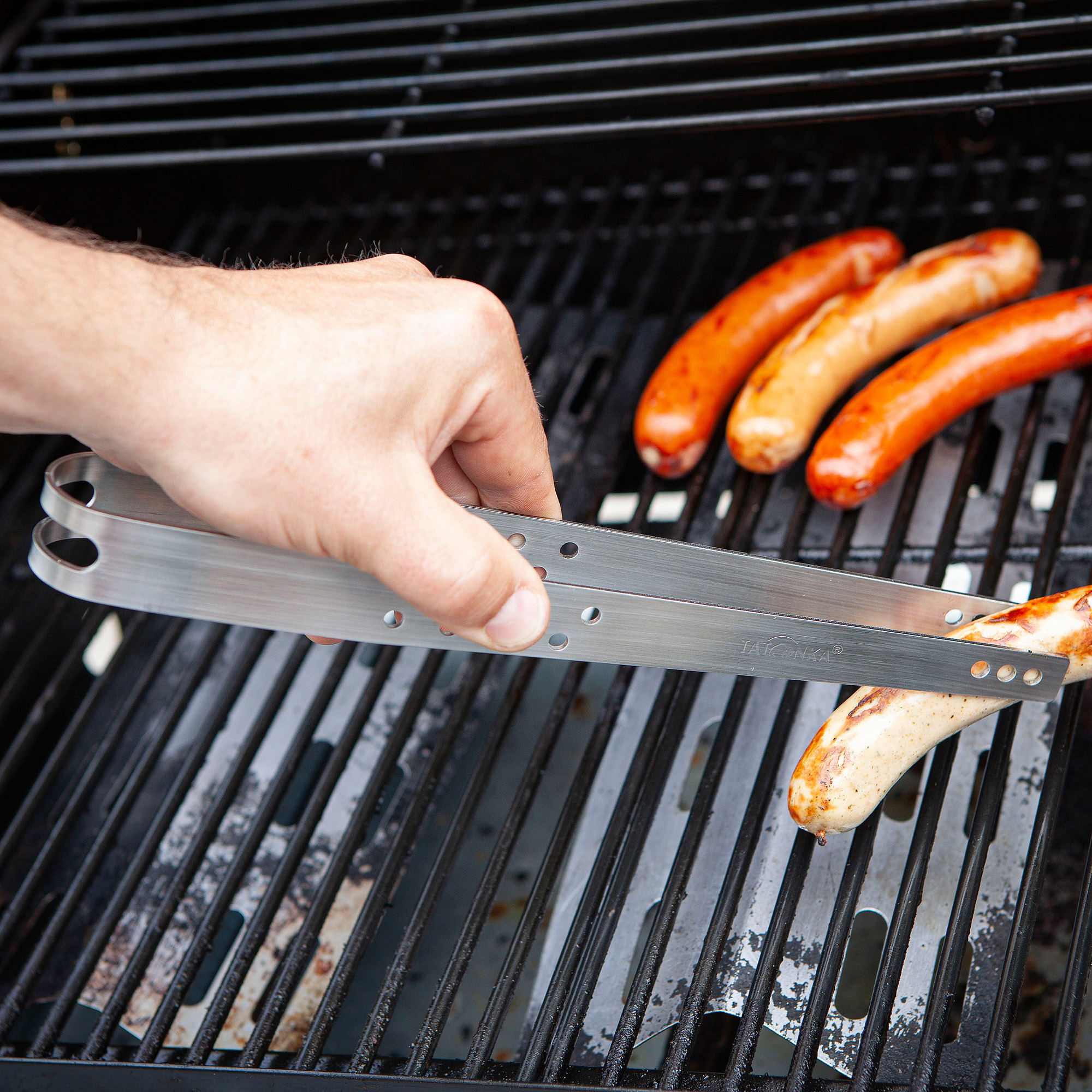 Klinge, Messer, Waffe, Bbq, Grillen, Tatonka BBQ Tong Koch-Zubehör - Detailansicht