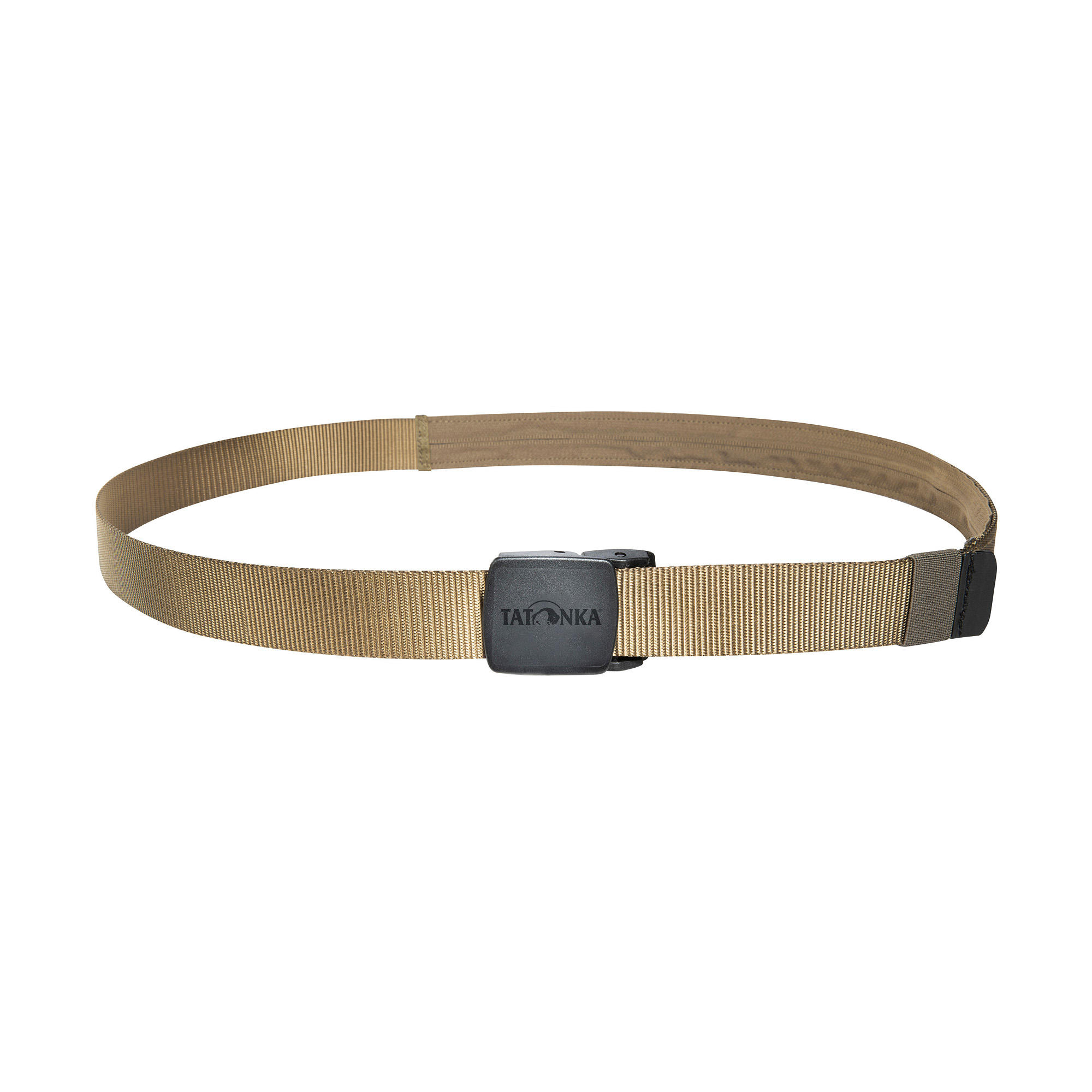 Zubehor, Schnalle, Gürtel, Tatonka Travel Waistbelt 30mm khaki grün Geldbeutel - Ansicht seitlich-vorne