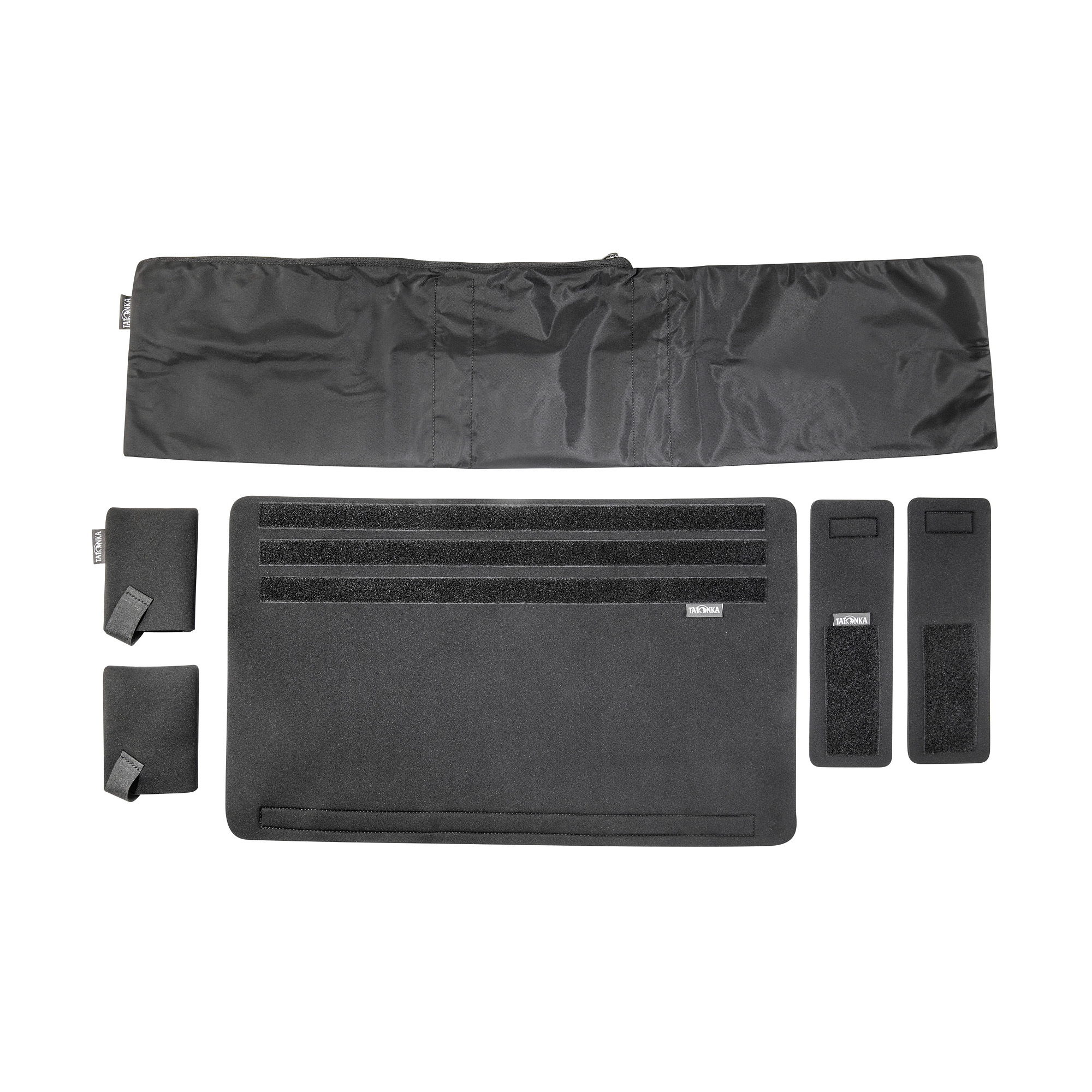 Zubehor, Tatonka E-Bike Cover Set black schwarz Fahrrad-Zubehör - Ansicht seitlich-vorne