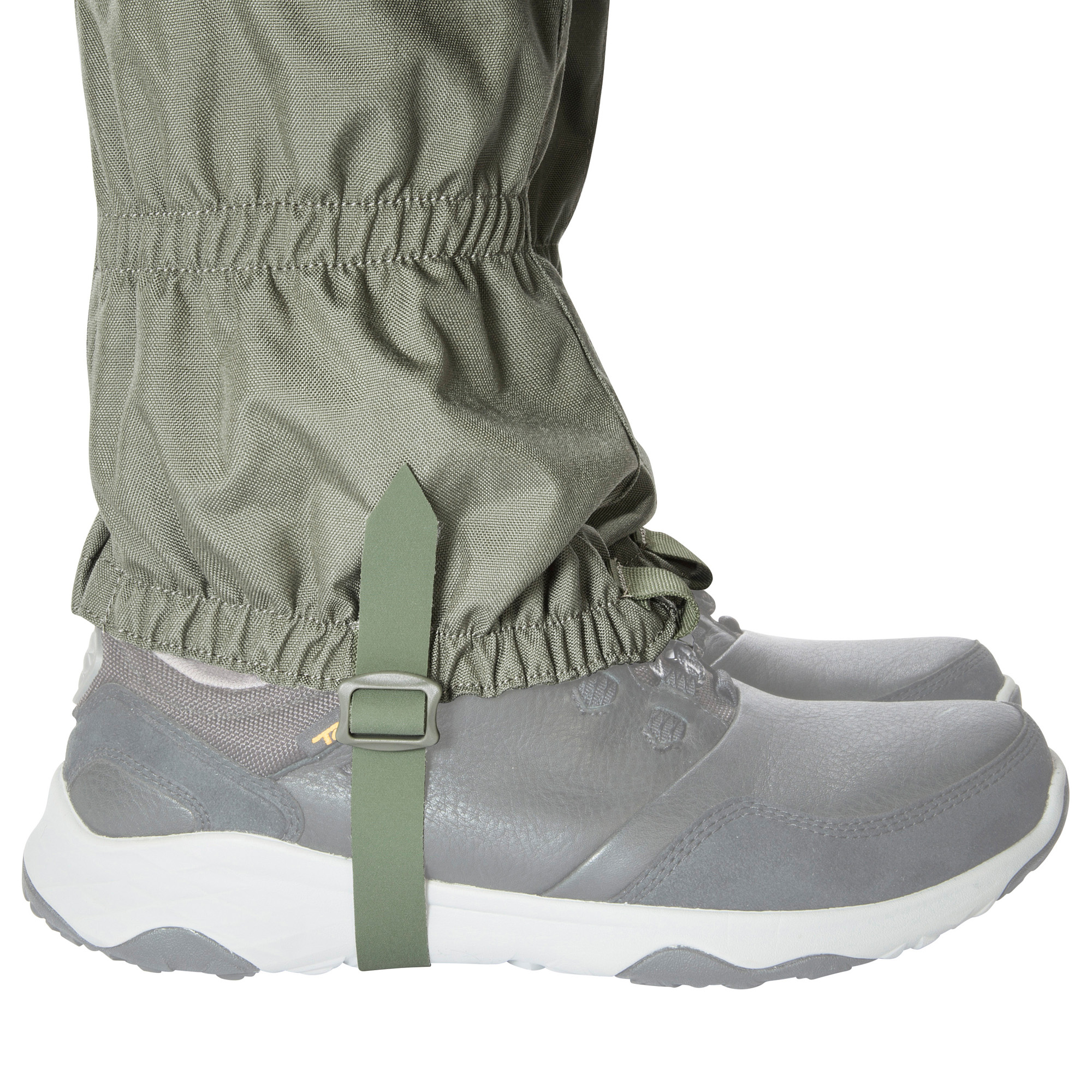 Bekleidung, Schuhwerk, Schuh, Sneaker, Tatonka Gaiter 500 Cordura BC stone grey olive grau Gamaschen - Detailansicht