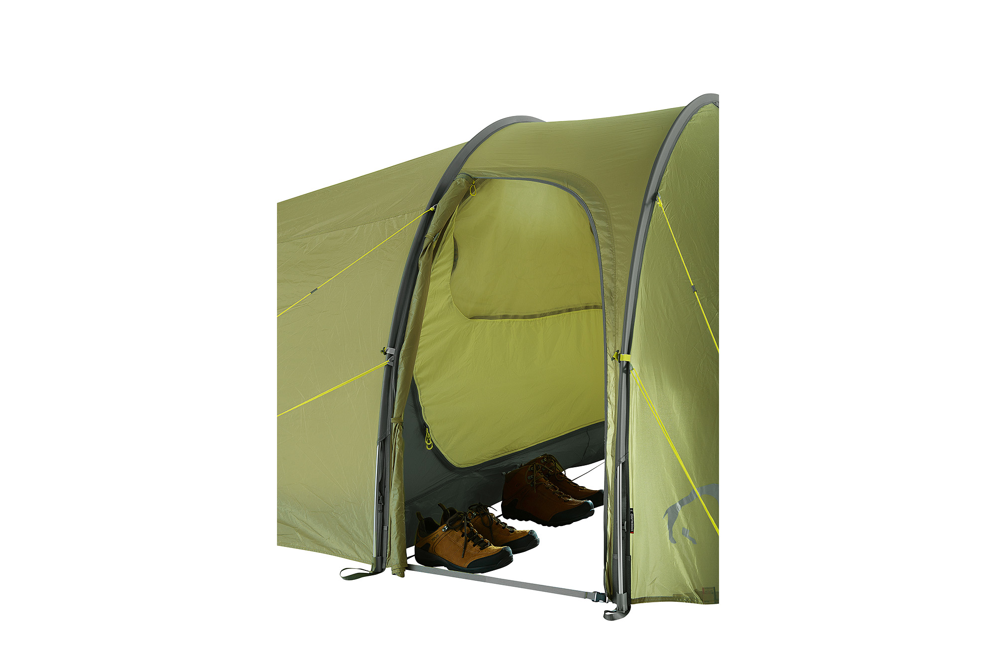 Zelt, Kleidung, Schuhwerk, Schuh, Draußen, Tatonka Grönland 3 light olive grün 3-Personen-Zelte - Detailansicht