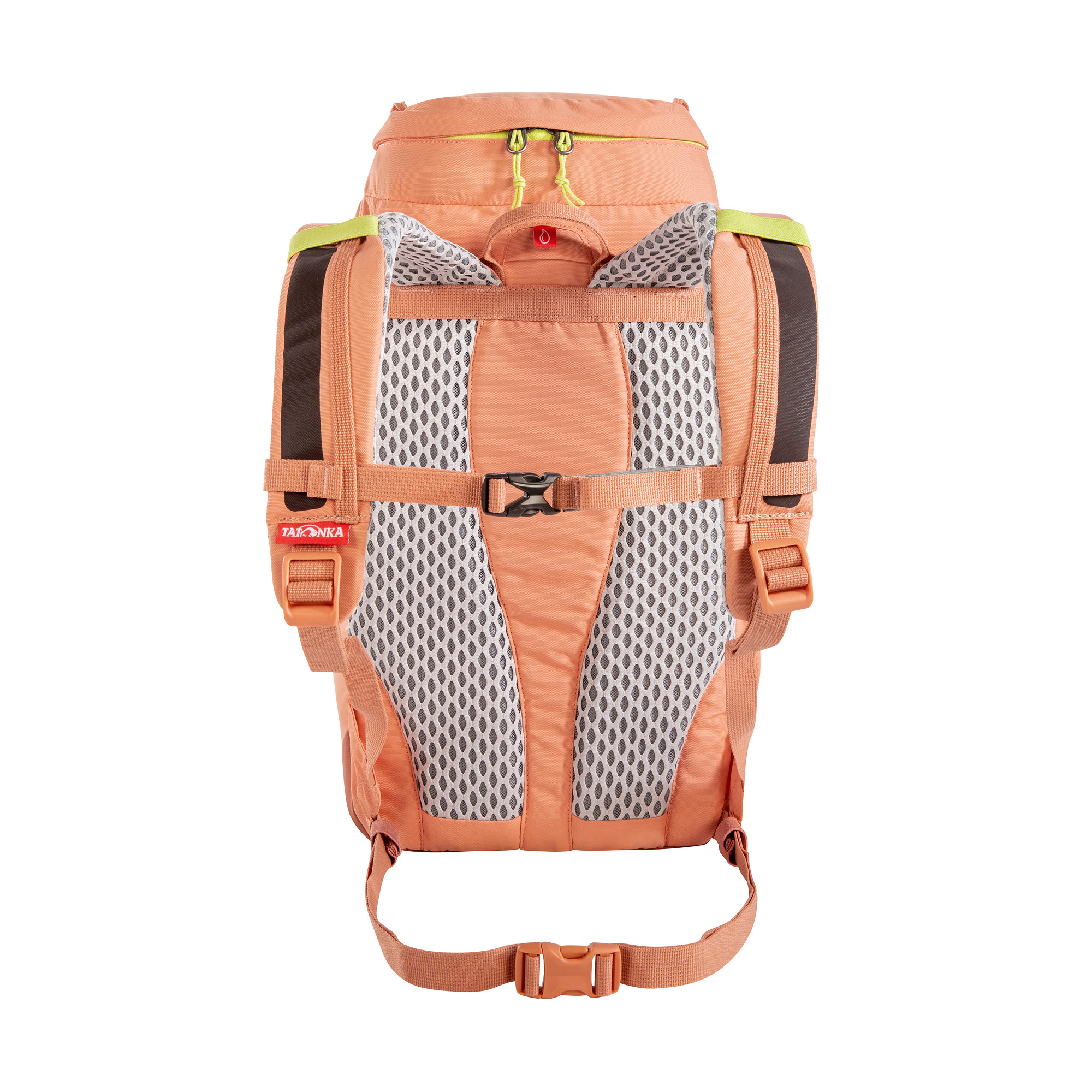 Tasche, Rucksack, Tatonka Wokin 15 apricot gelb Kinderrucksäcke - Ansicht frontal-hinten