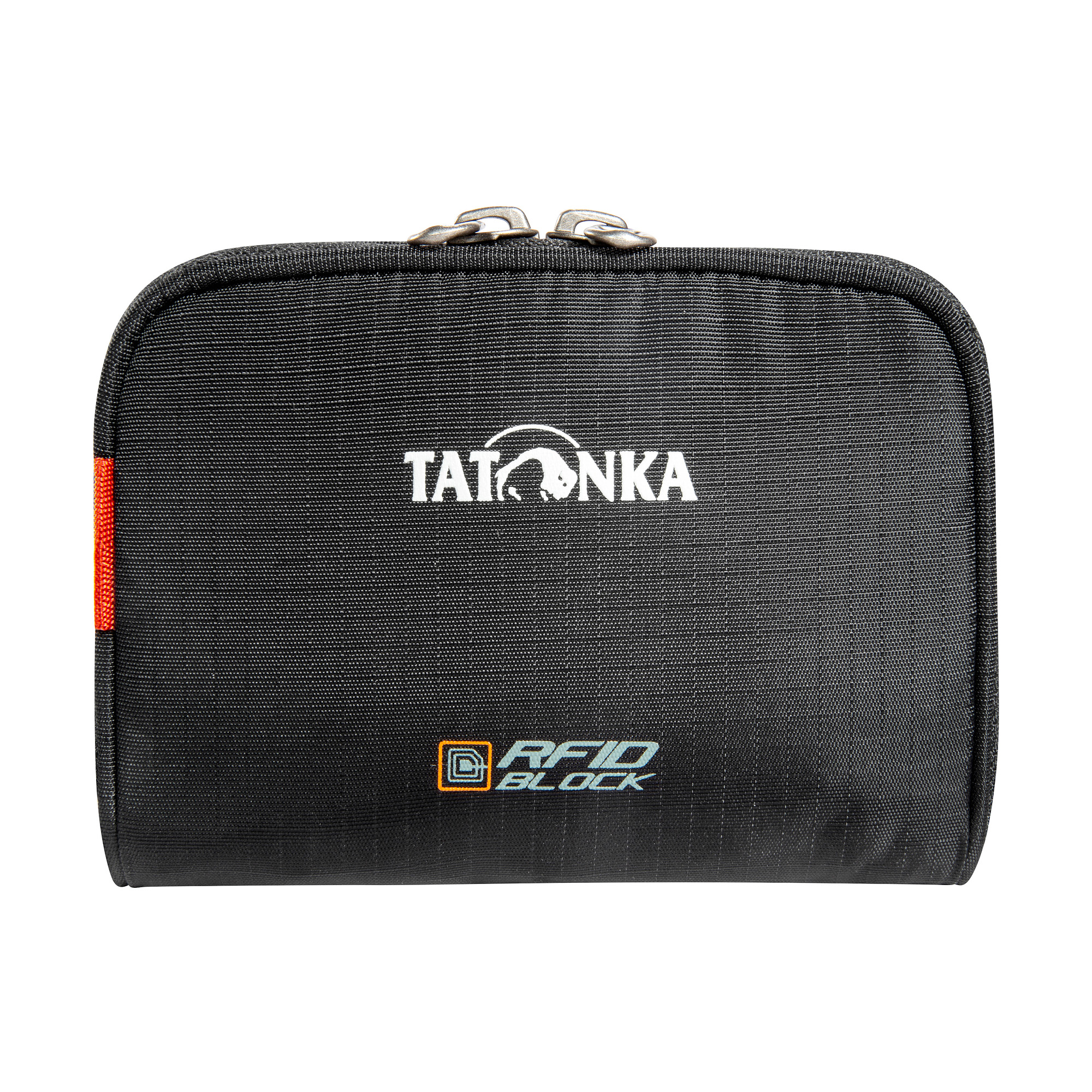 Zubehor, Tasche, Handtasche, Tatonka Big Plain Wallet RFID B black schwarz Geldbeutel - Ansicht frontal-vorne