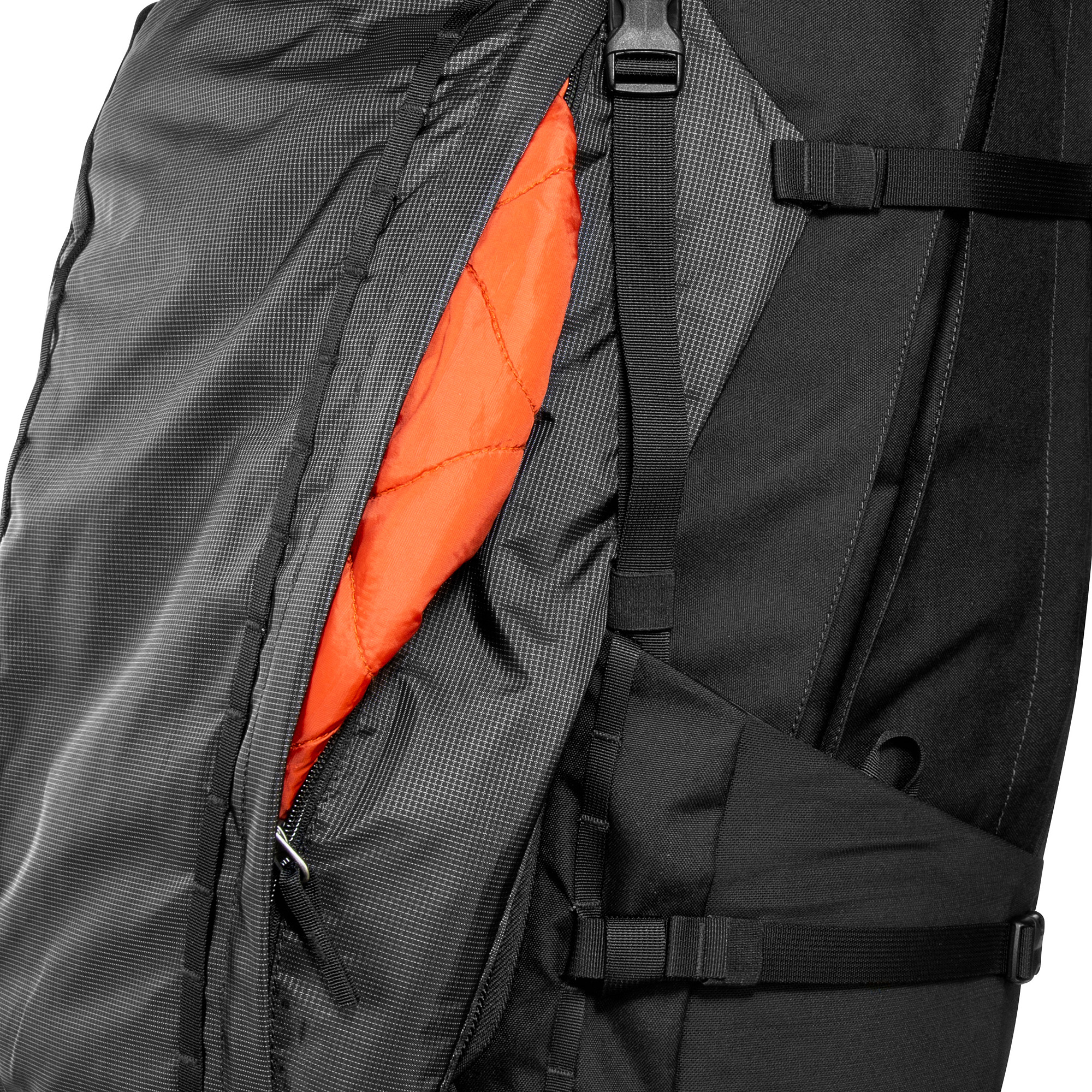 Tasche, Rucksack, Kleidung, Mantel, Jacke, Tatonka Yukon X1 85+10 black schwarz Trekkingrucksäcke - Detailansicht