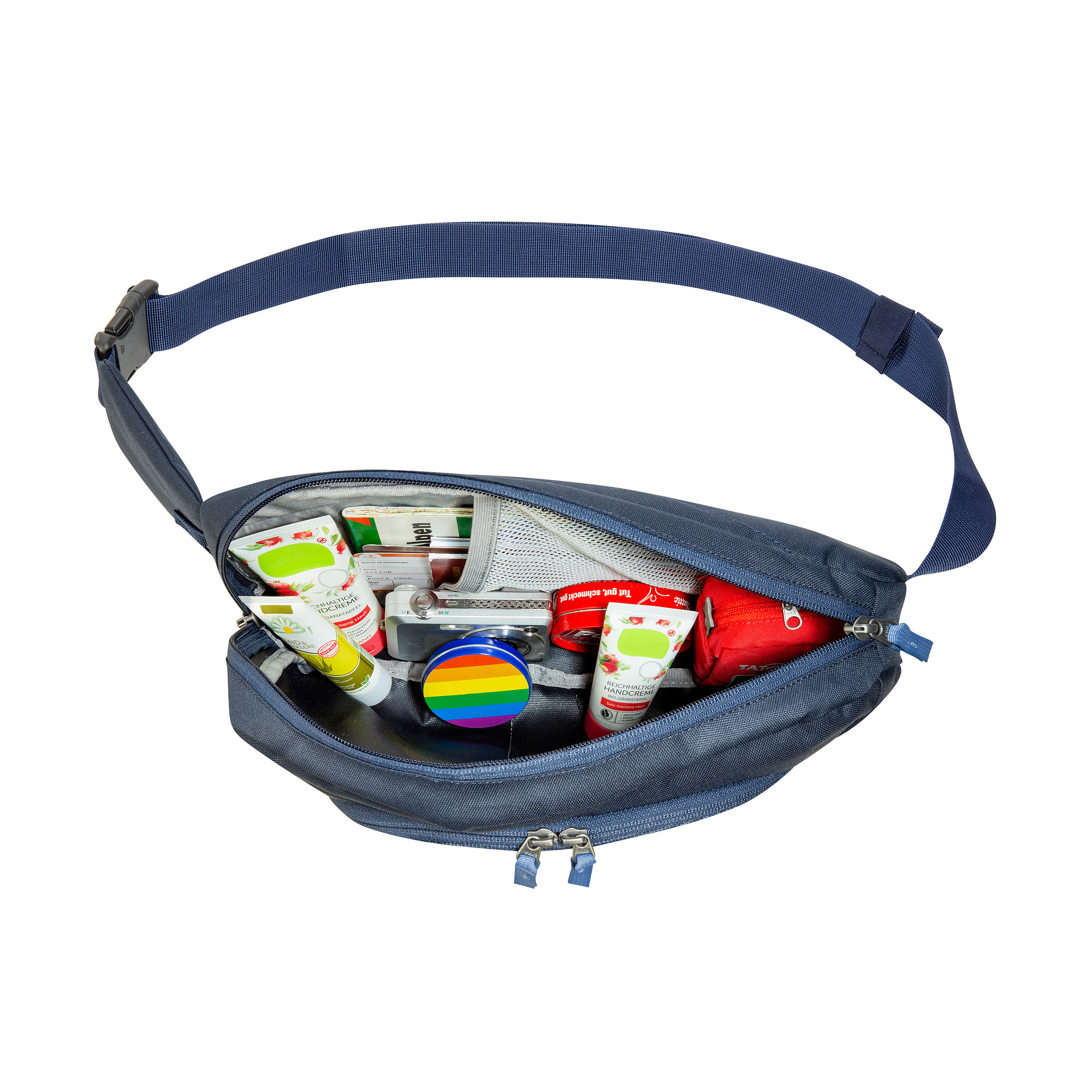 Zubehor, Tasche, Handtasche, Geldbörse, Erste Hilfe, Tatonka Hip Sling Pack 5 navy blau Bauchtaschen - Detailansicht