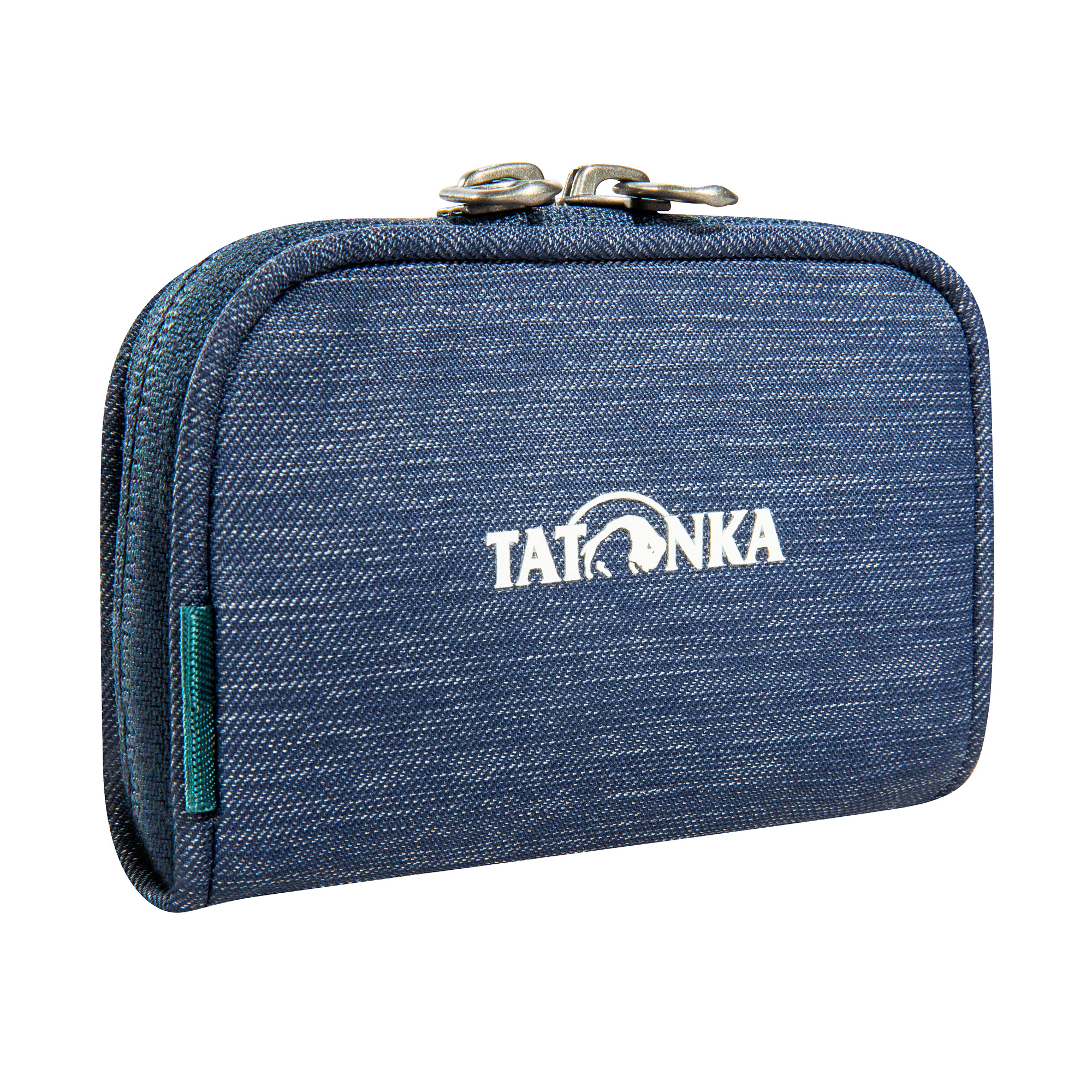 Zubehor, Tasche, Handtasche, Tatonka Plain Wallet navy blau Geldbeutel - Ansicht seitlich-vorne