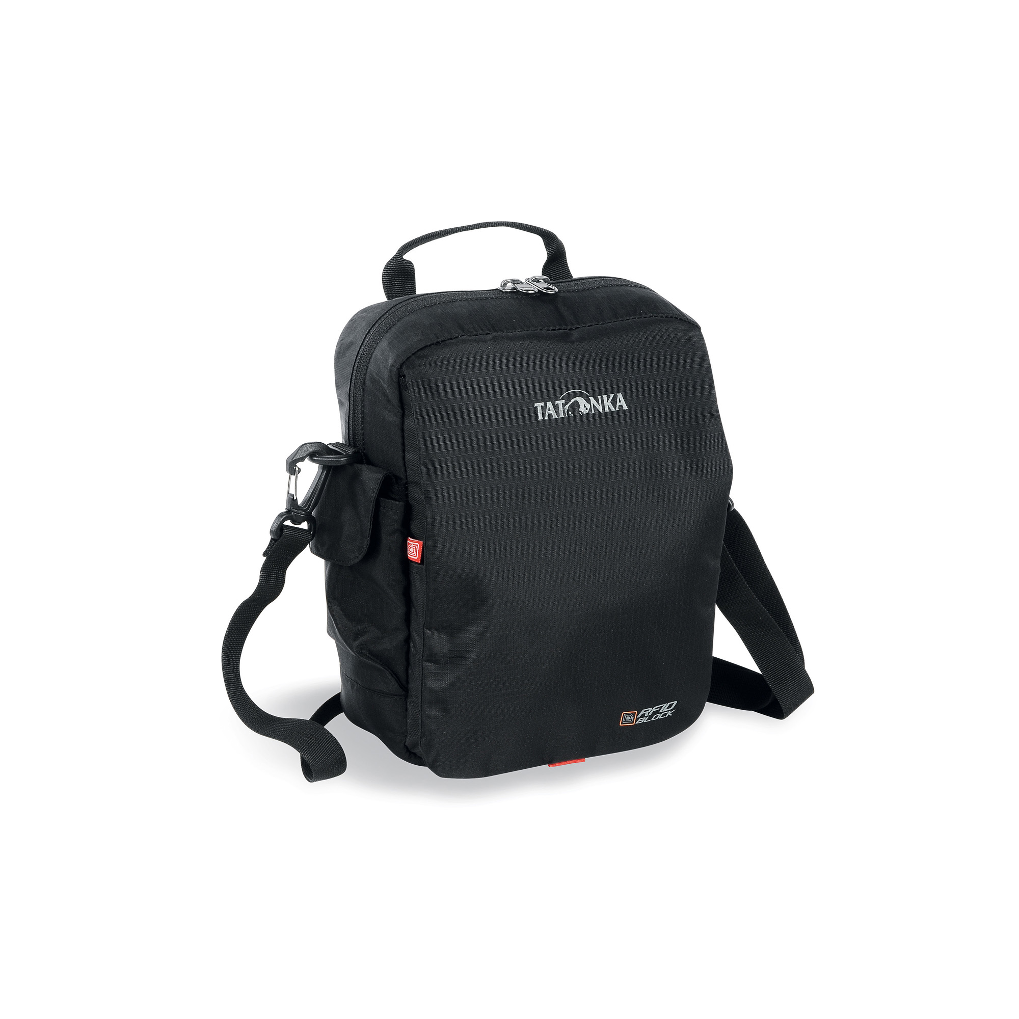 Tasche, Rucksack, Tatonka Check In XL RFID B black schwarz Reisetaschen - Ansicht seitlich-vorne