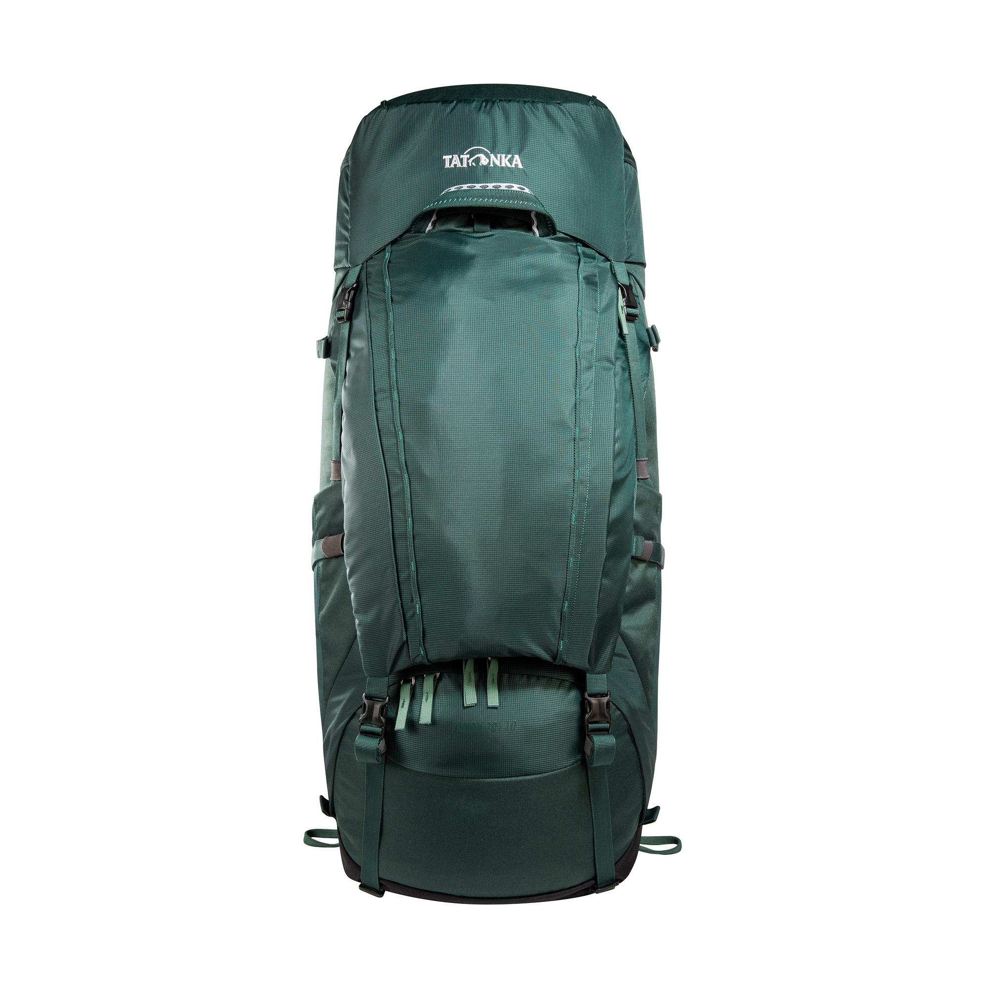 Tasche, Rucksack, Tatonka Yukon 70+10 jasper grün Trekkingrucksäcke - Ansicht frontal-vorne