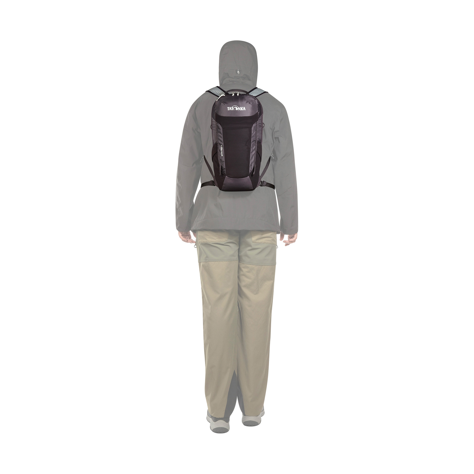 Mantel, Kapuzenpulli, Erwachsener, Mann, Person, Tatonka Active Pack 10 midnight plum lila Tagesrucksäcke - Detailansicht