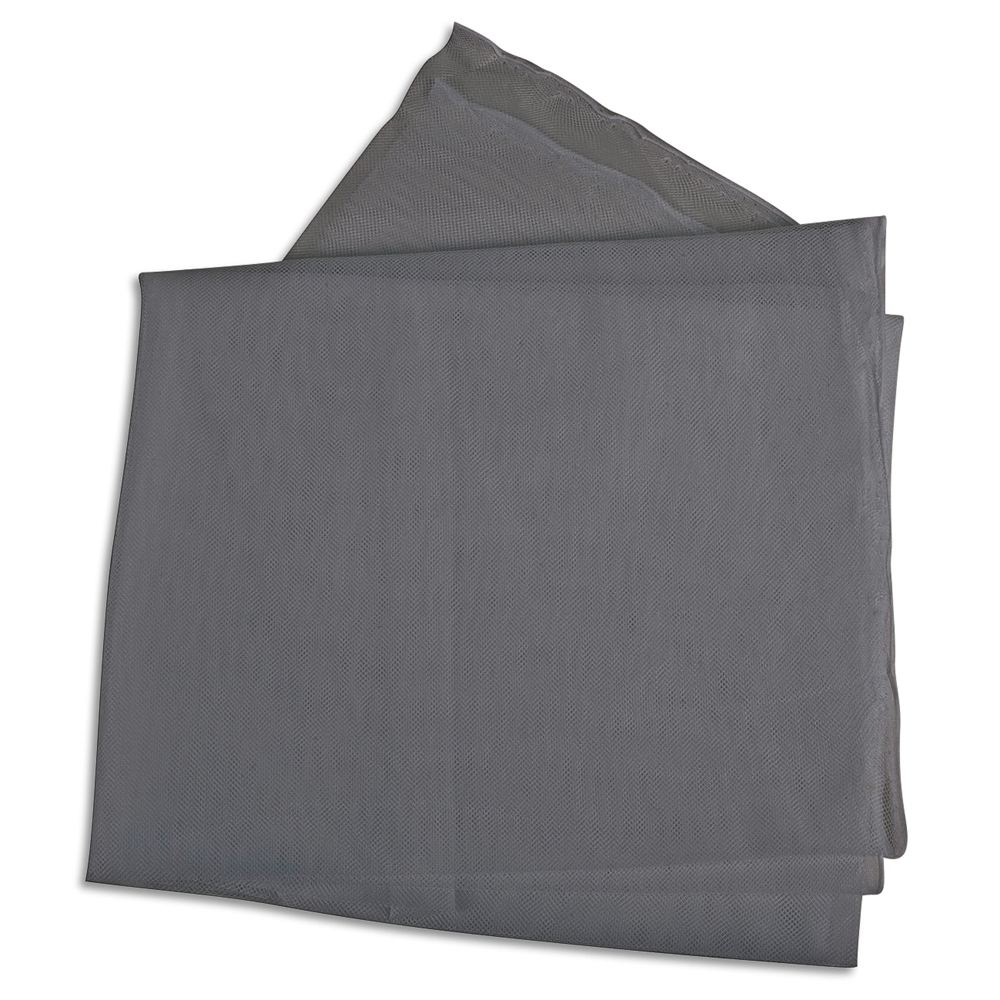 Dekoration für Zuhause, Leinen, Serviette, Tasche, Handtasche, Tatonka Moskitostoff 145x300 ash grey grau Zelt- & Tarpzubehör - Ansicht seitlich-vorne