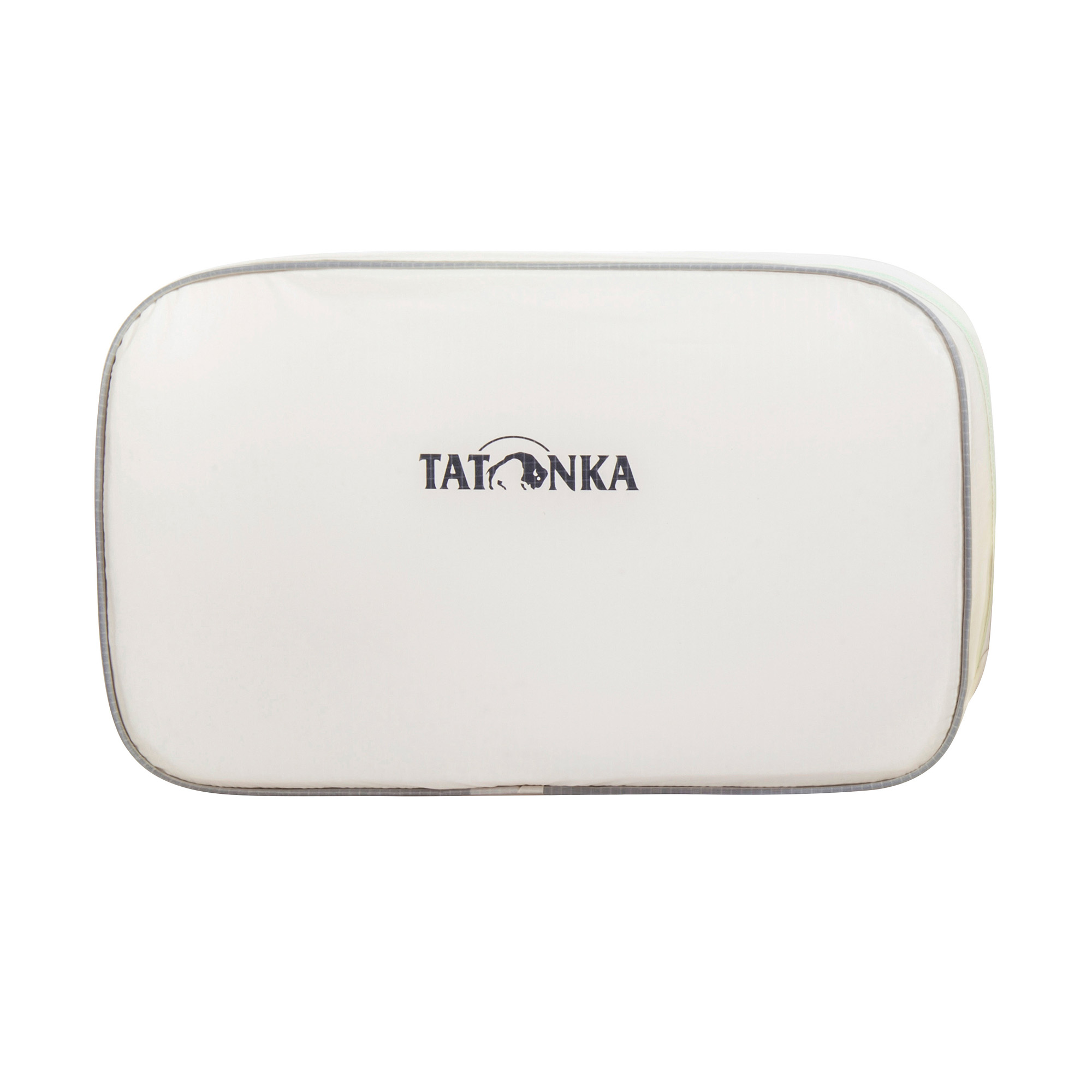 Elektronik, Hardware, Modem, Erste Hilfe, Tatonka SQZY Zip Bag 8l lighter grey grau Rucksack-Zubehör - Ansicht seitlich-vorne