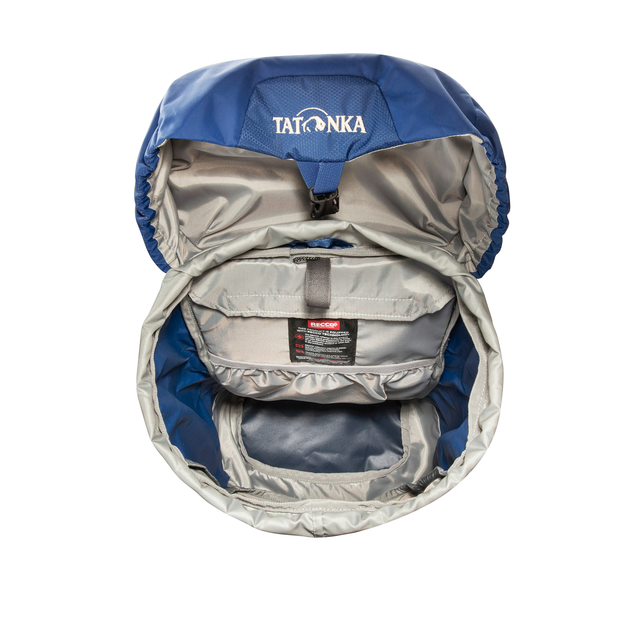 Tasche, Rucksack, Kleidung, Weste, Tatonka Storm 30 RECCO darker blue blau Wanderrucksäcke - Detailansicht
