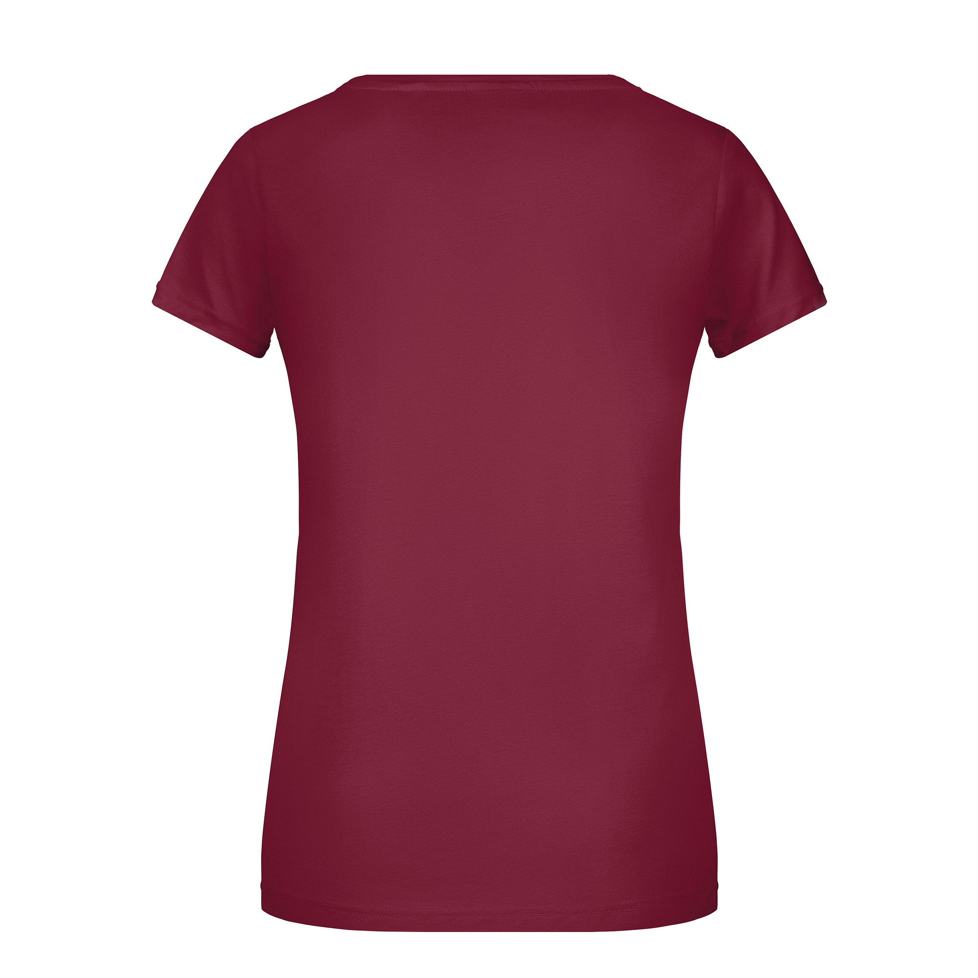 Bekleidung, T-shirt, Kastanienbraun, Tatonka Heritage T-Shirt Women wine rot T-Shirts - Ansicht frontal-vorne