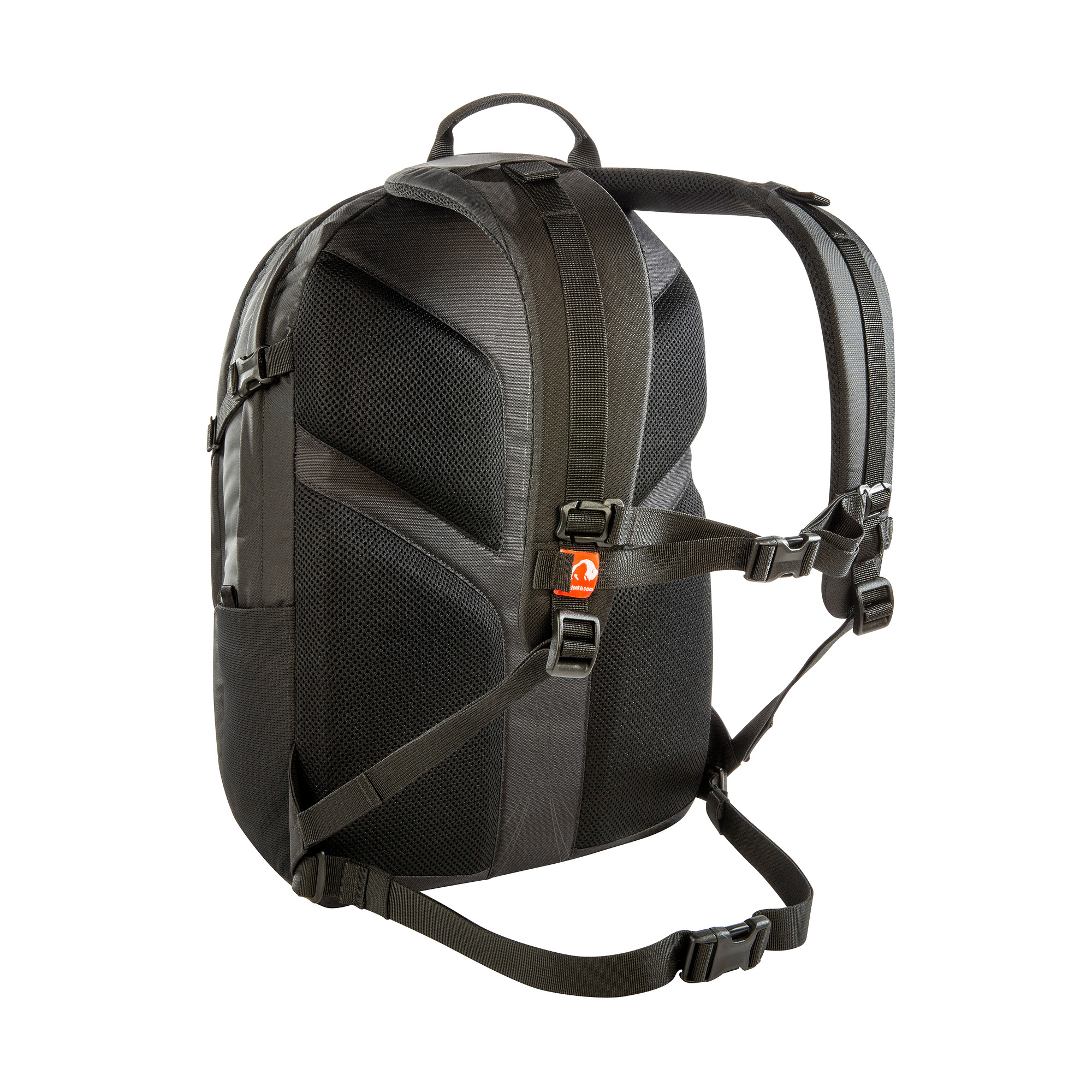 Tasche, Rucksack, Tatonka Parrot 29 black schwarz Tagesrucksäcke - Ansicht seitlich-hinten