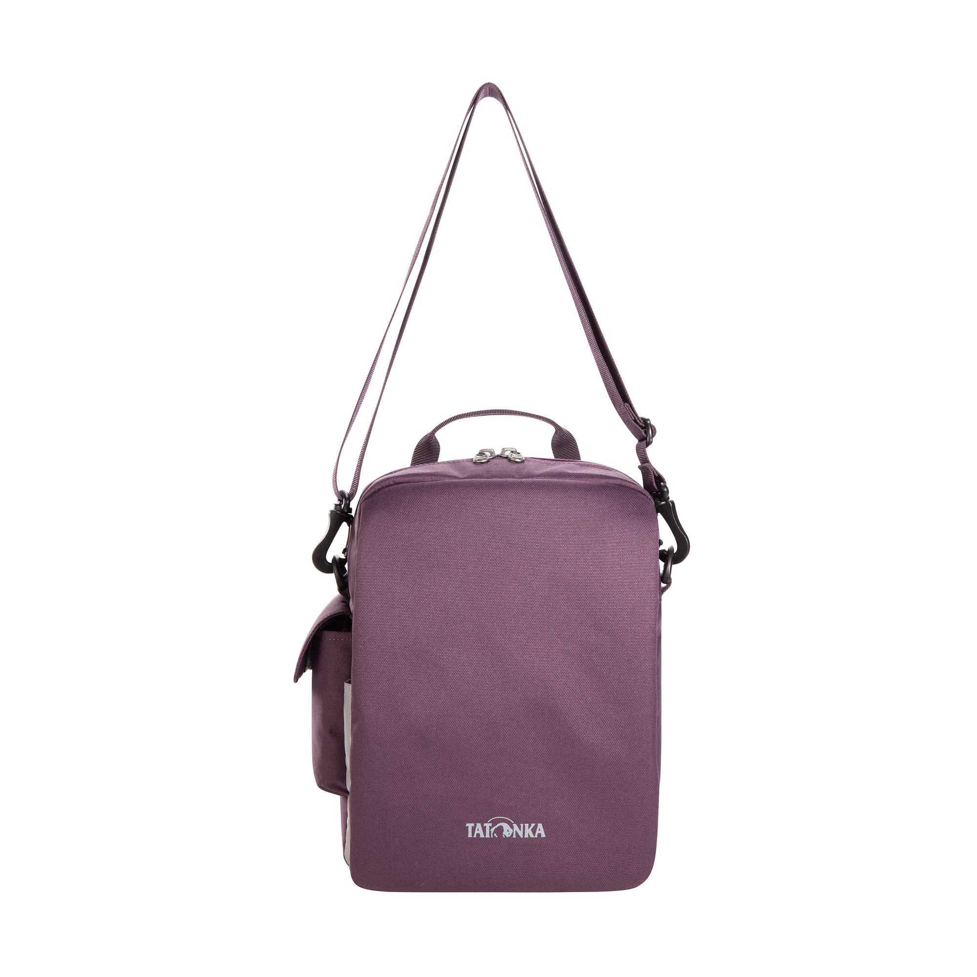 Tasche, Zubehör, Handtasche, Geldbörse, Tatonka Check In XL RFID Block midnight plum lila Reisetaschen - Ansicht frontal-vorne