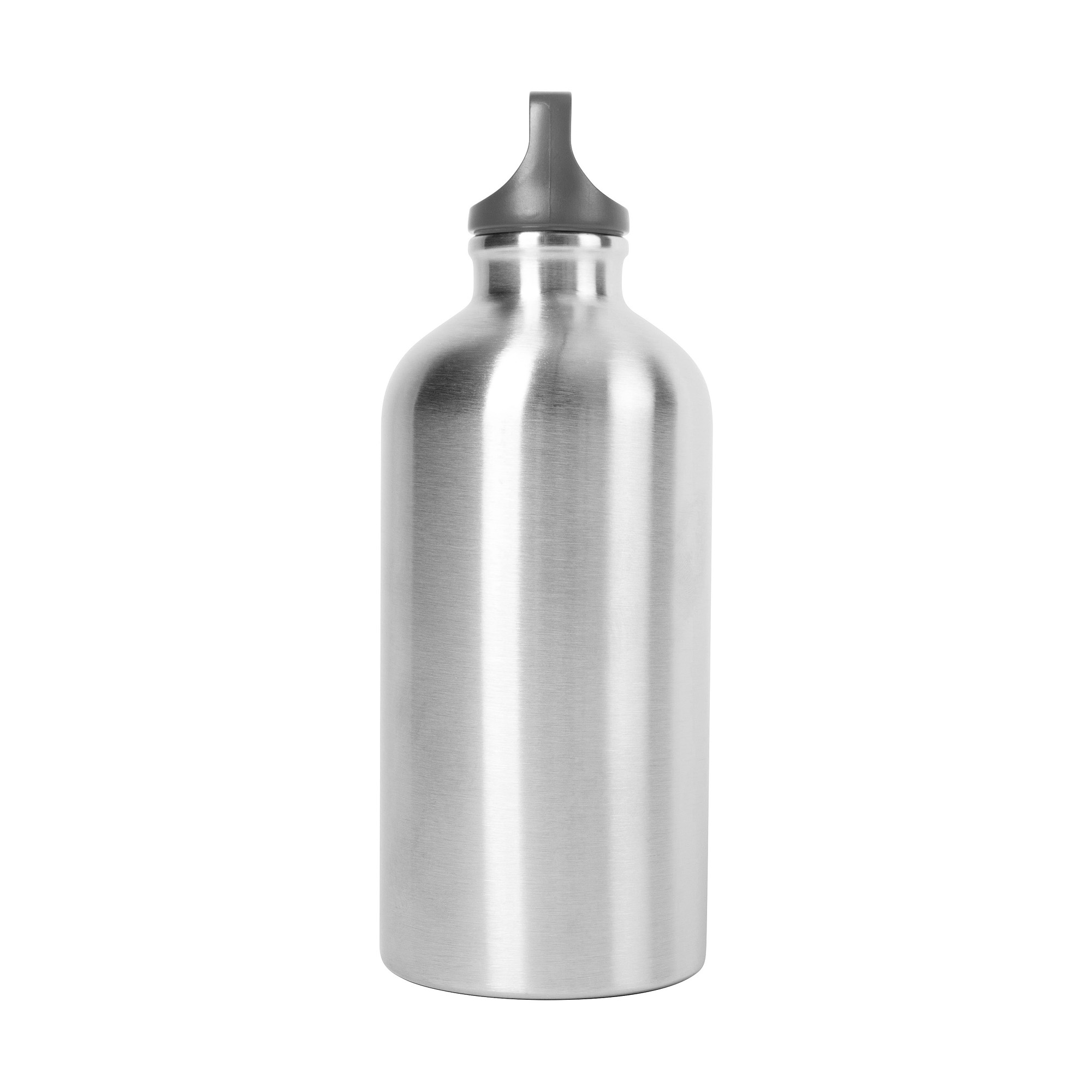Zylinder, Flasche, Wasserflasche, Tatonka Stainless Steel Bottle 0,5l Trinkflaschen - Ansicht seitlich-hinten