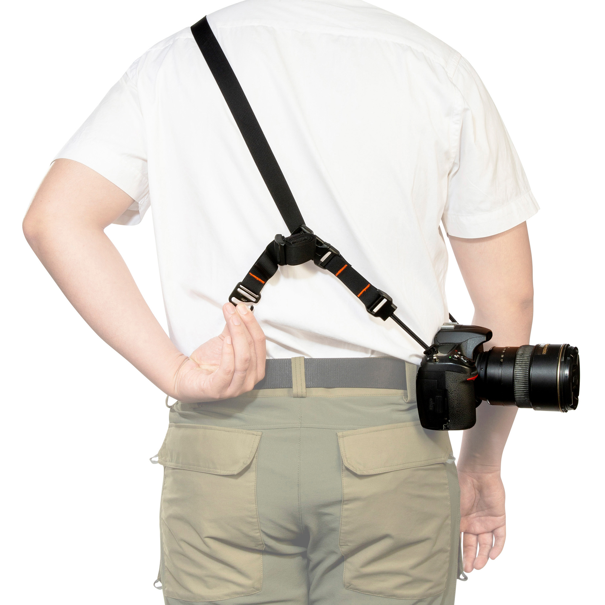 Zubehor, Riemen, Fotografie, Kamera, Elektronik, Tatonka Camera Strap Set black schwarz Fototaschen - Detailansicht