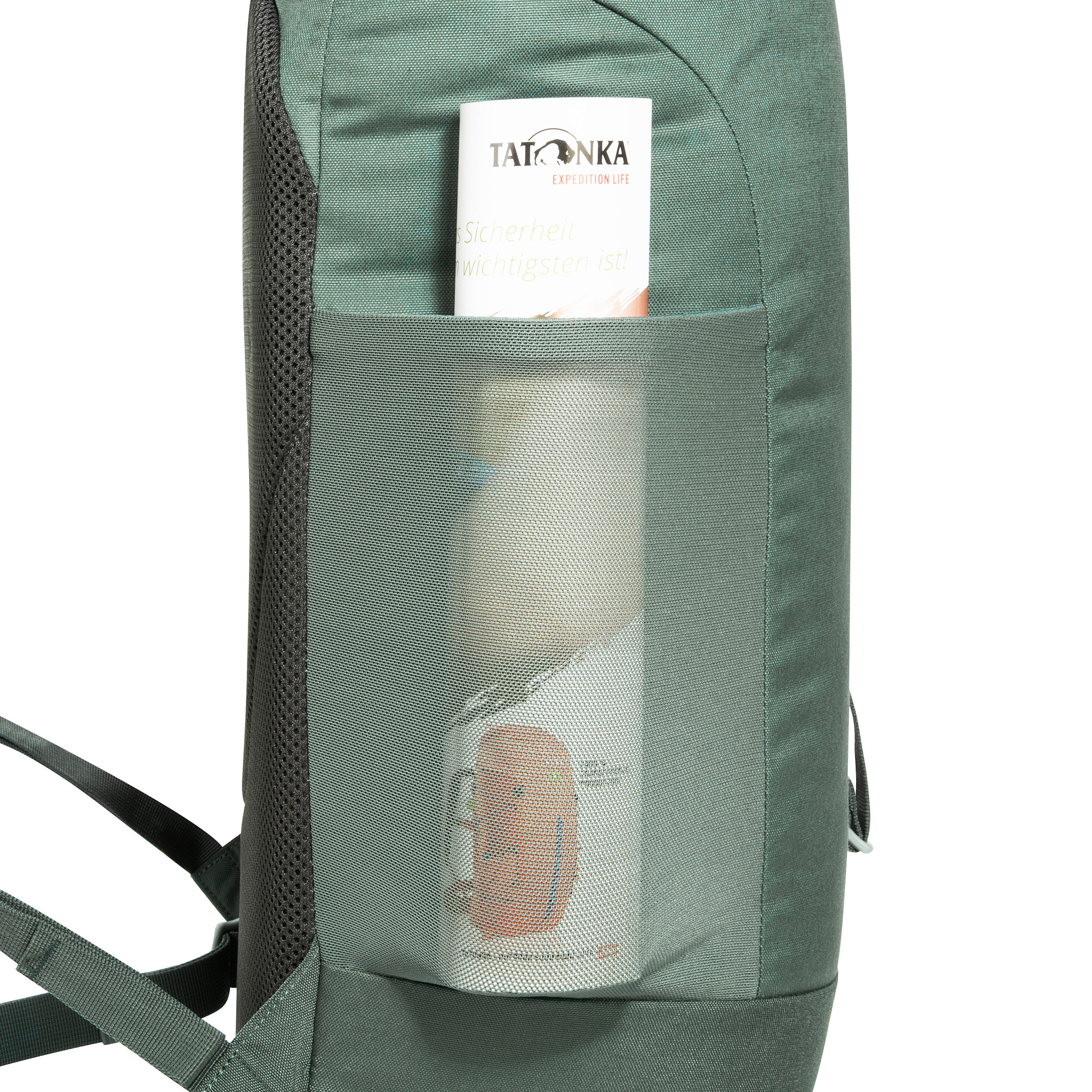 Tasche, Rucksack, Tatonka Grip Rolltop Pack 34 Kapok sage green grün Tagesrucksäcke - Detailansicht