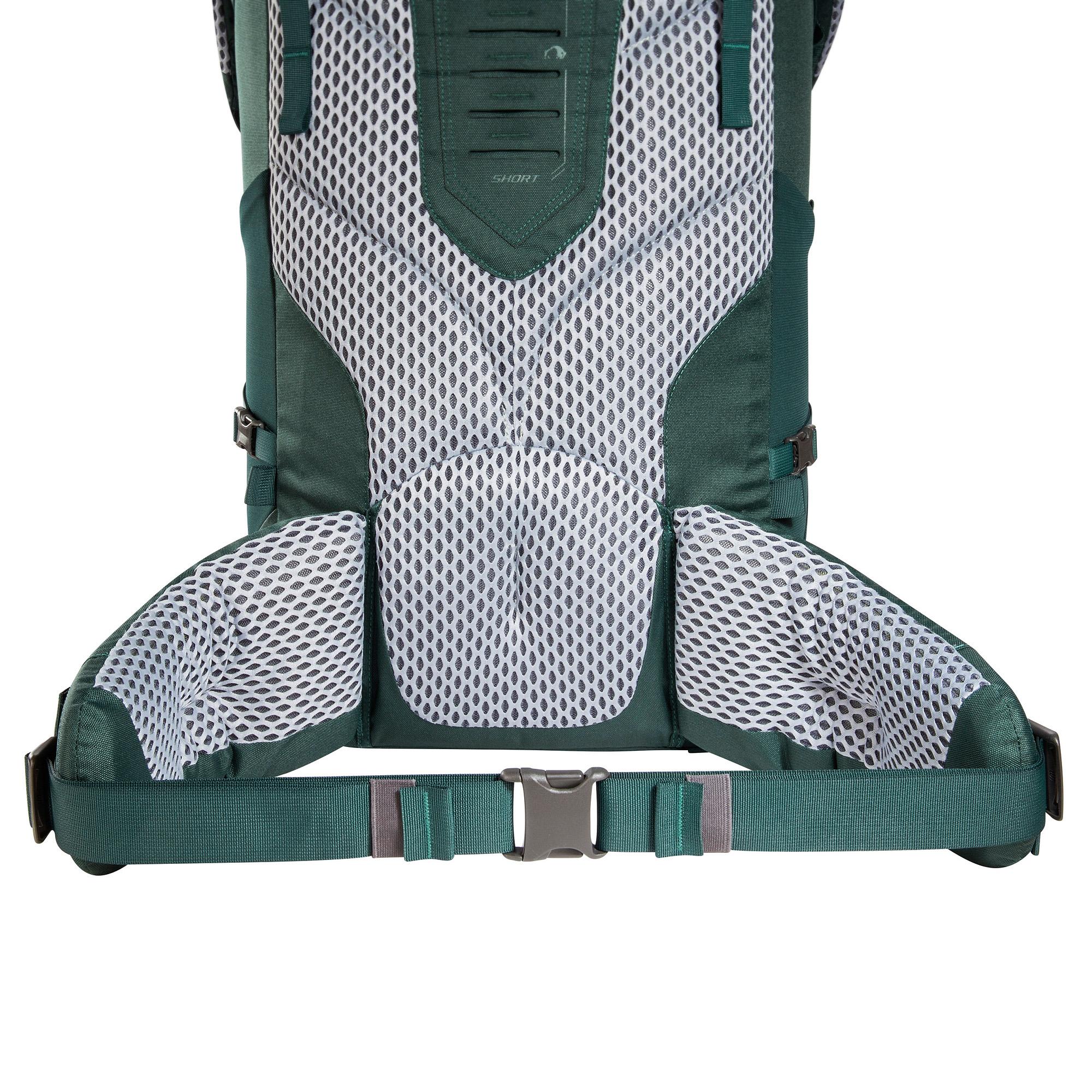 Bekleidung, Weste, Rettungsweste, Handschuh, Gurt, Tatonka Noras 65+10 jasper grün Trekkingrucksäcke - Detailansicht