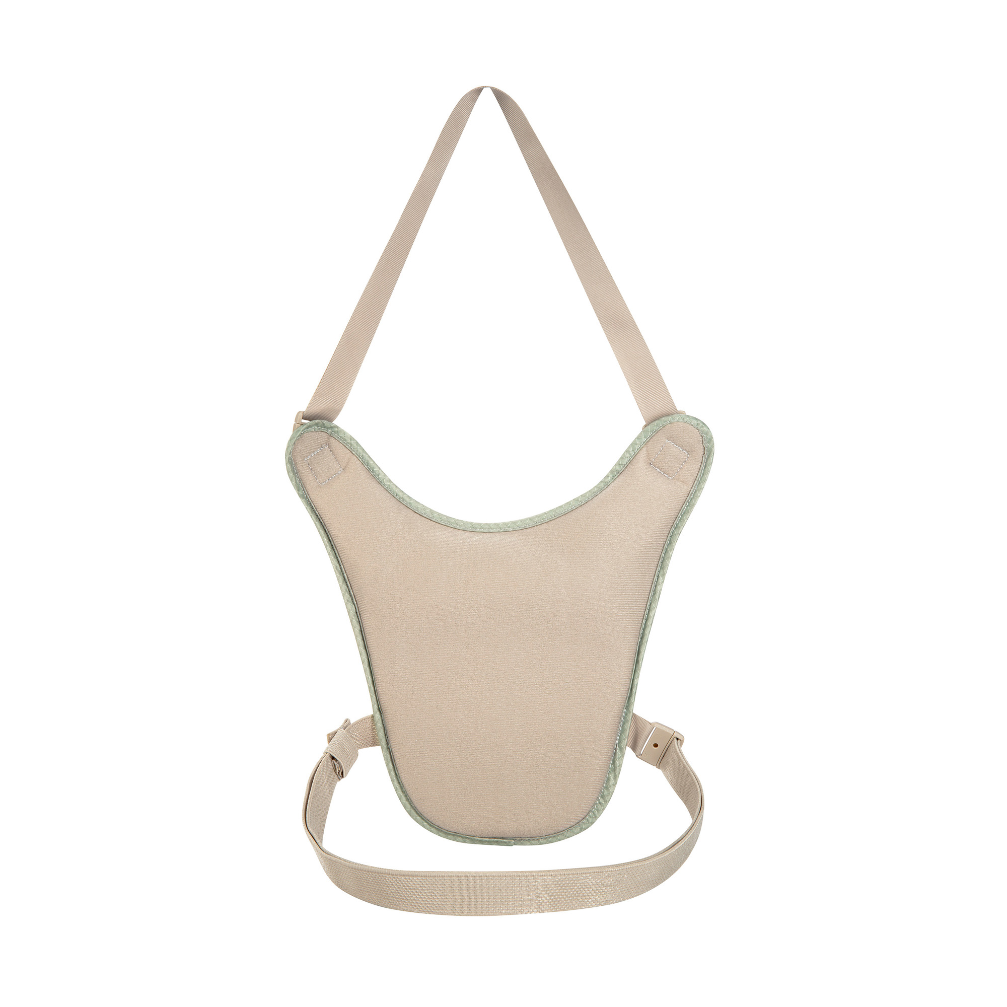Zubehor, Handtasche, Leinwand, Riemen, Bademode, Tatonka Skin Chest Holster natural silber Geldbeutel - Ansicht seitlich-hinten