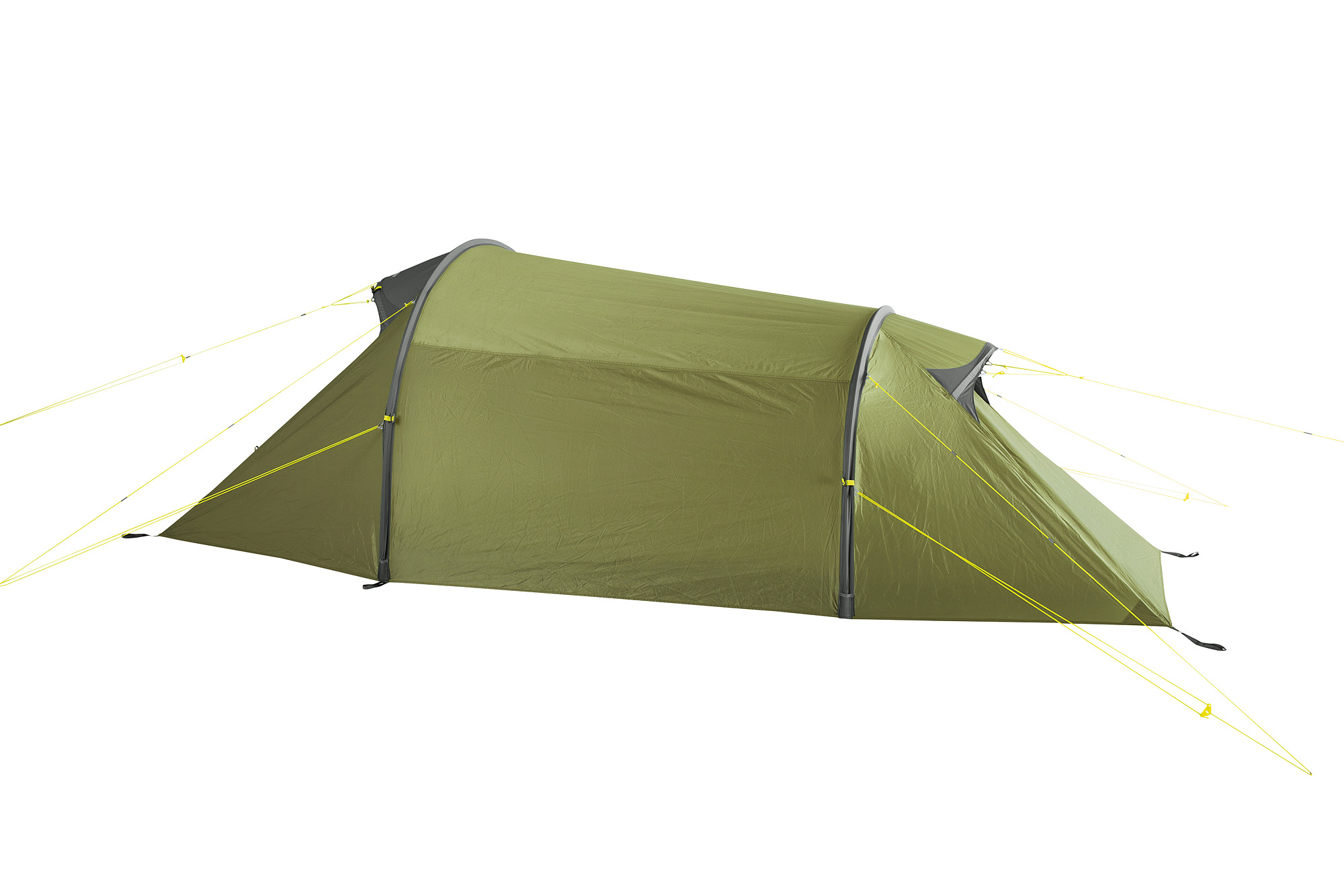 Zelt, Campen, Zelt in den Bergen, Natur, Draußen, Tatonka Narvik 2 light olive grün 2-Personen-Zelte - Detailansicht