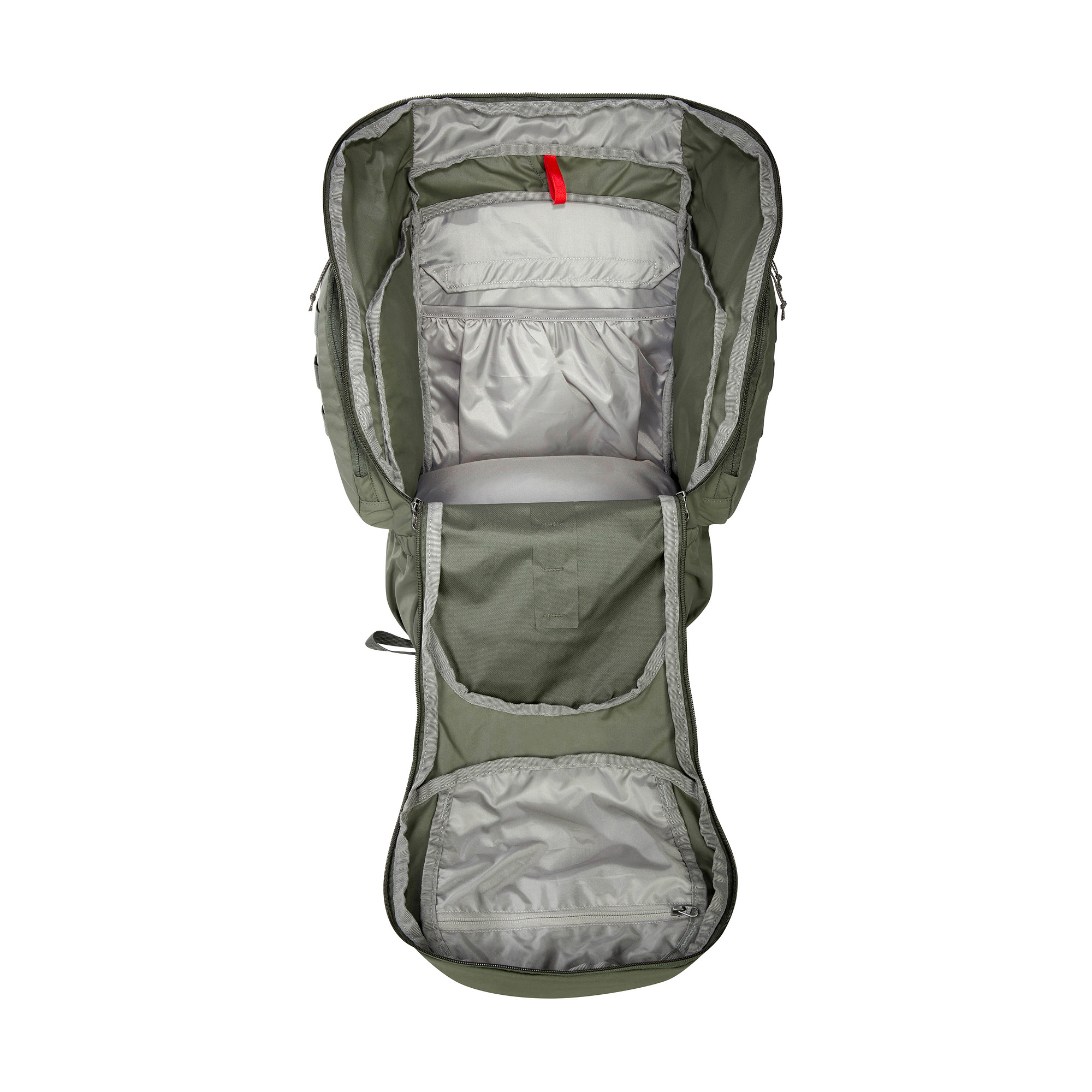 Tatonka Akela 35 stone grey olive grau Trekkingrucksäcke - Detailansicht
