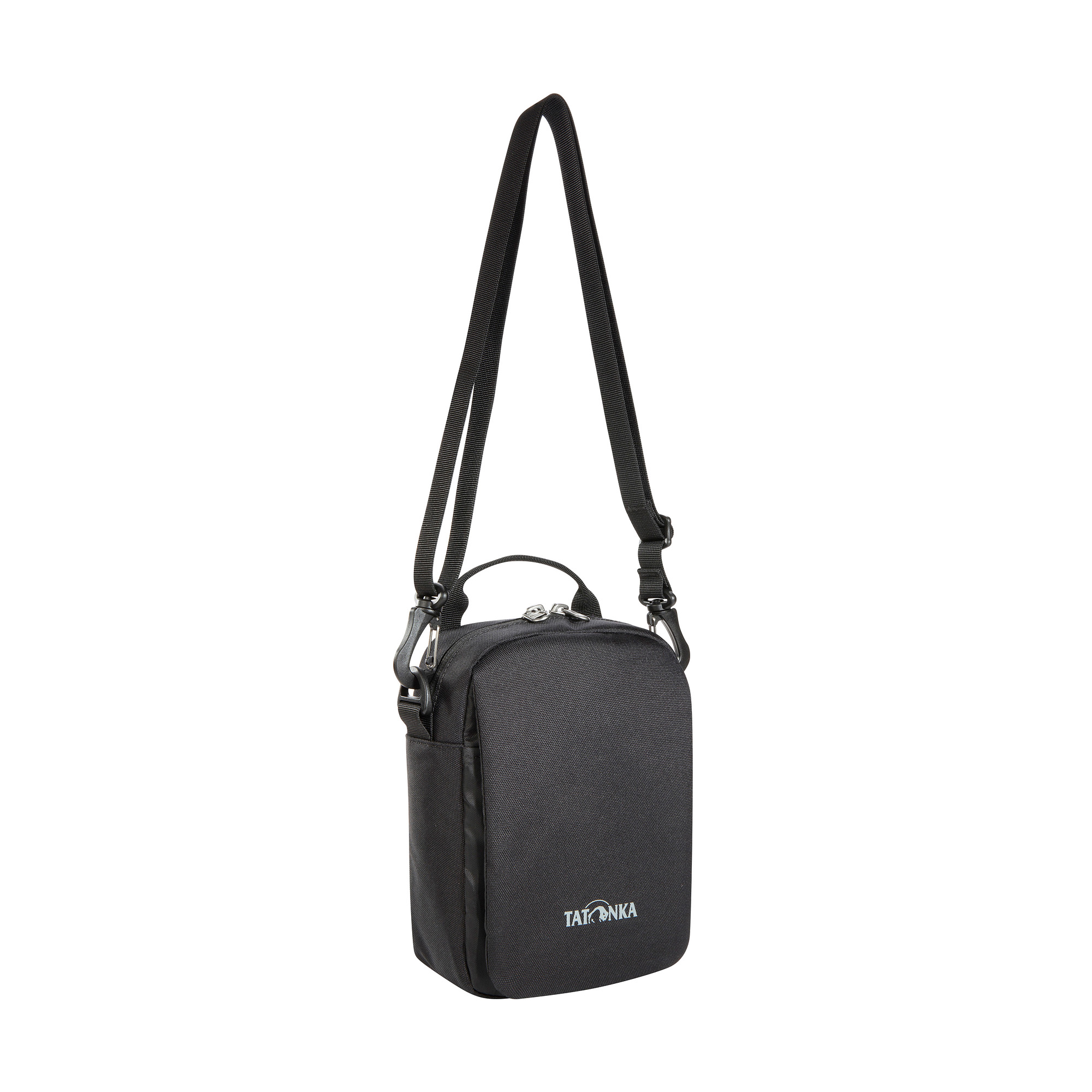 Tasche, Zubehör, Handtasche, Tragetasche, Tatonka Check In RFID Block black schwarz Reisetaschen - Ansicht seitlich-vorne