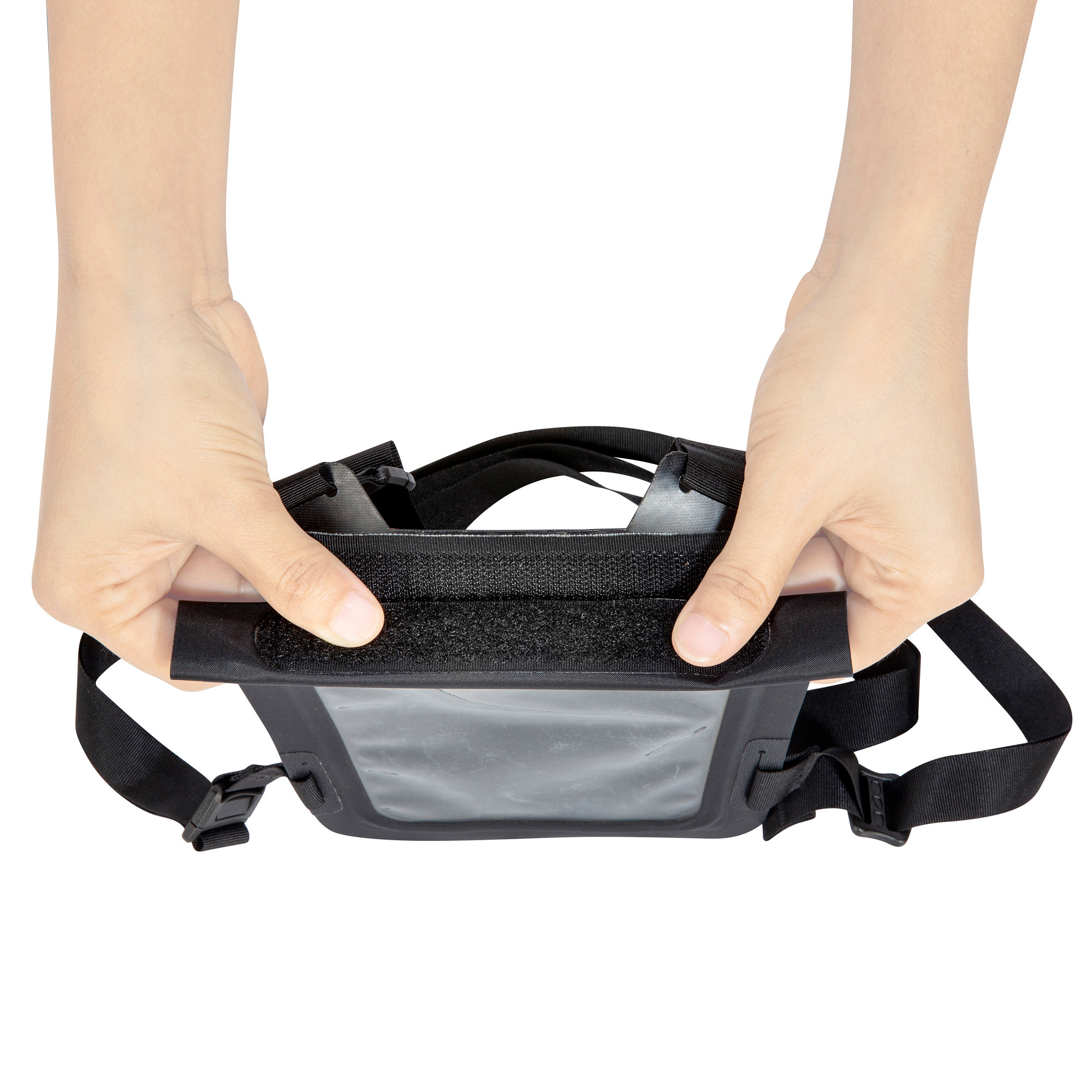 Tasche, Zubehör, Riemen, Handtasche, Tatonka WP Chest Holster black schwarz Brustbeutel - Detailansicht