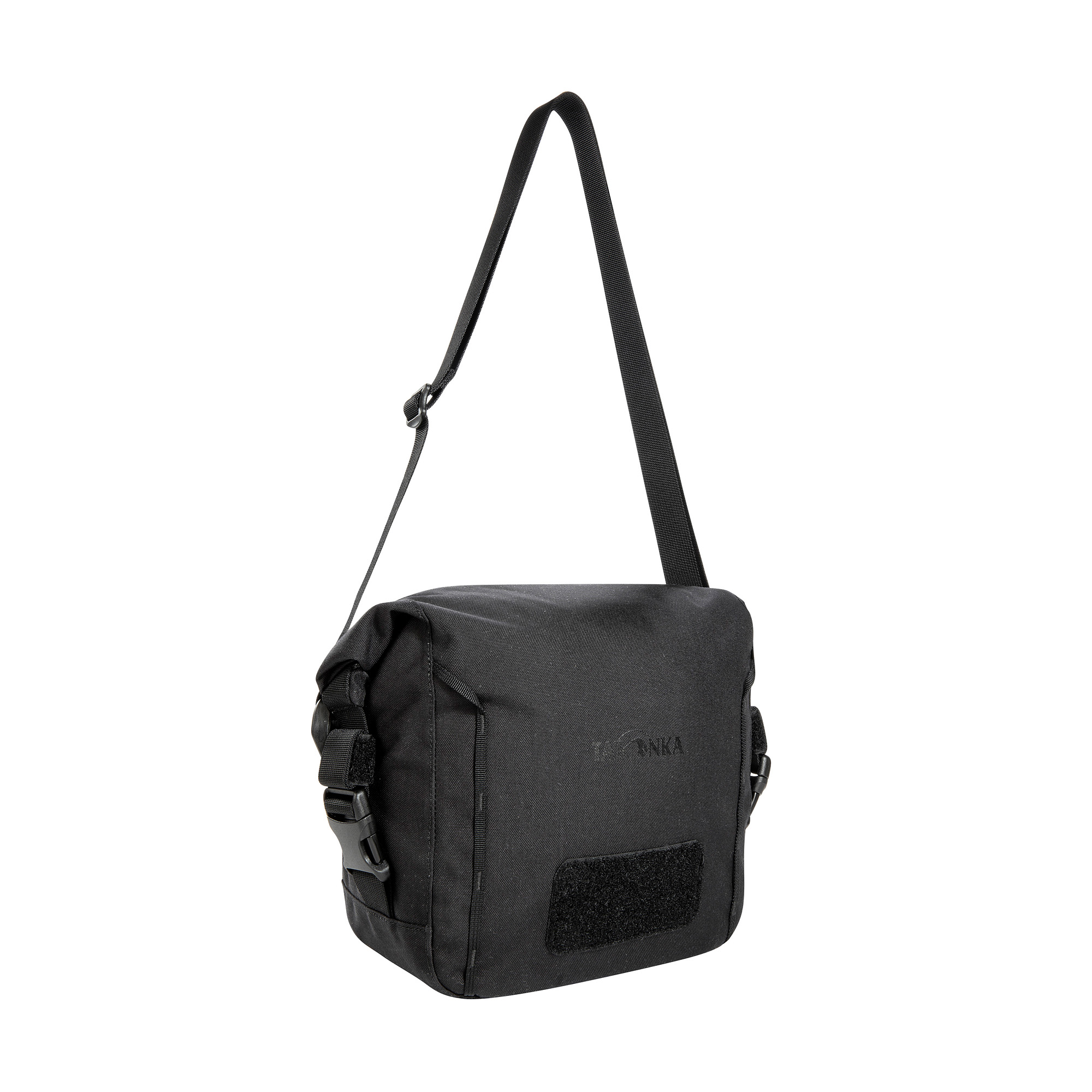 Tasche, Tragetasche, Zubehör, Handtasche, Tatonka Capture Pouch WP BC black schwarz Umhängetaschen - Ansicht seitlich-vorne