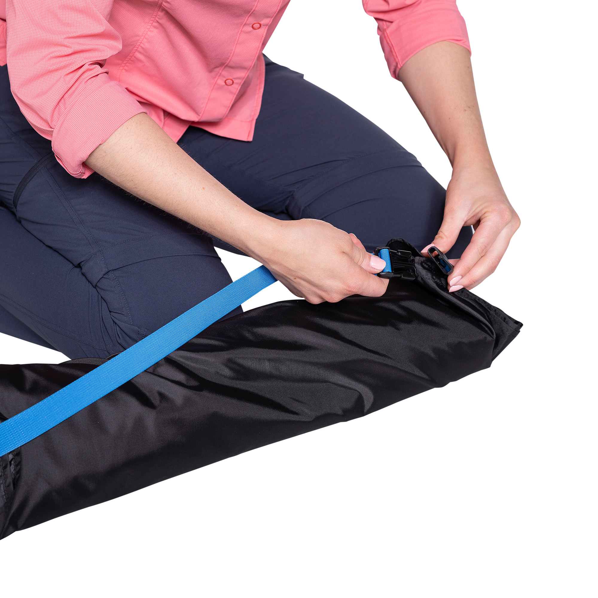 Bekleidung, Hosen, Zubehör, Riemen, Tatonka Equipment Wrap & Roll L black schwarz Sonstiges Zubehör - Detailansicht